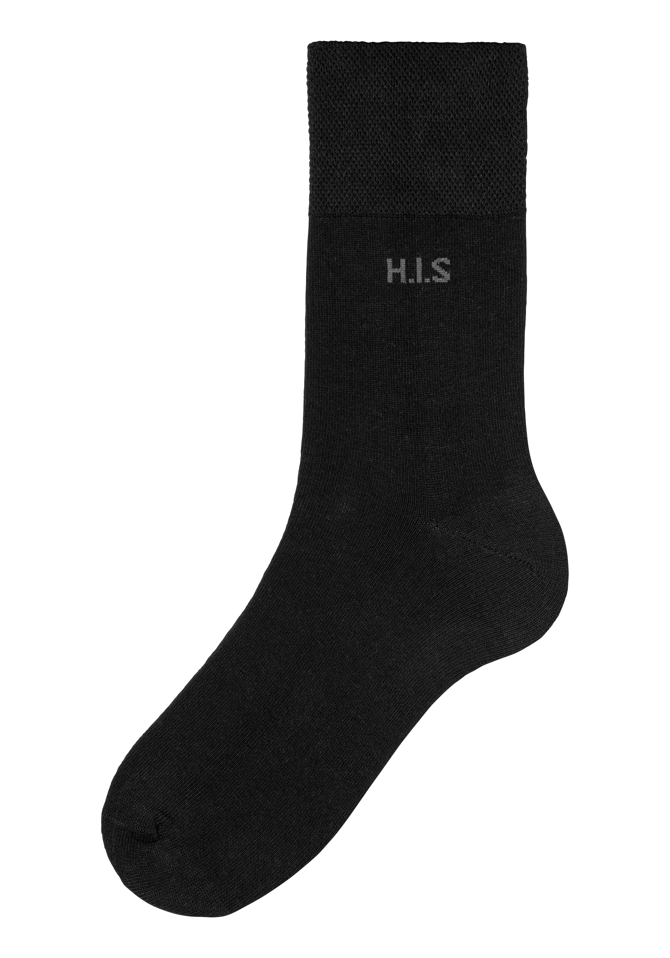 H.I.S Chaussettes Packung, 12 Couple tlg. ohne einschneidendes Gummi