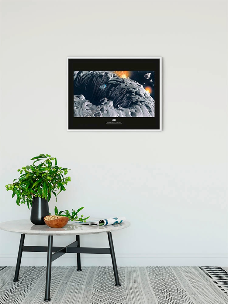 Komar Image »Star Wars Classic RMQ Asteroid« 1 cuis tlg. Wandbild zur Dekoration im Kinderzimmer - ohne Rahmen