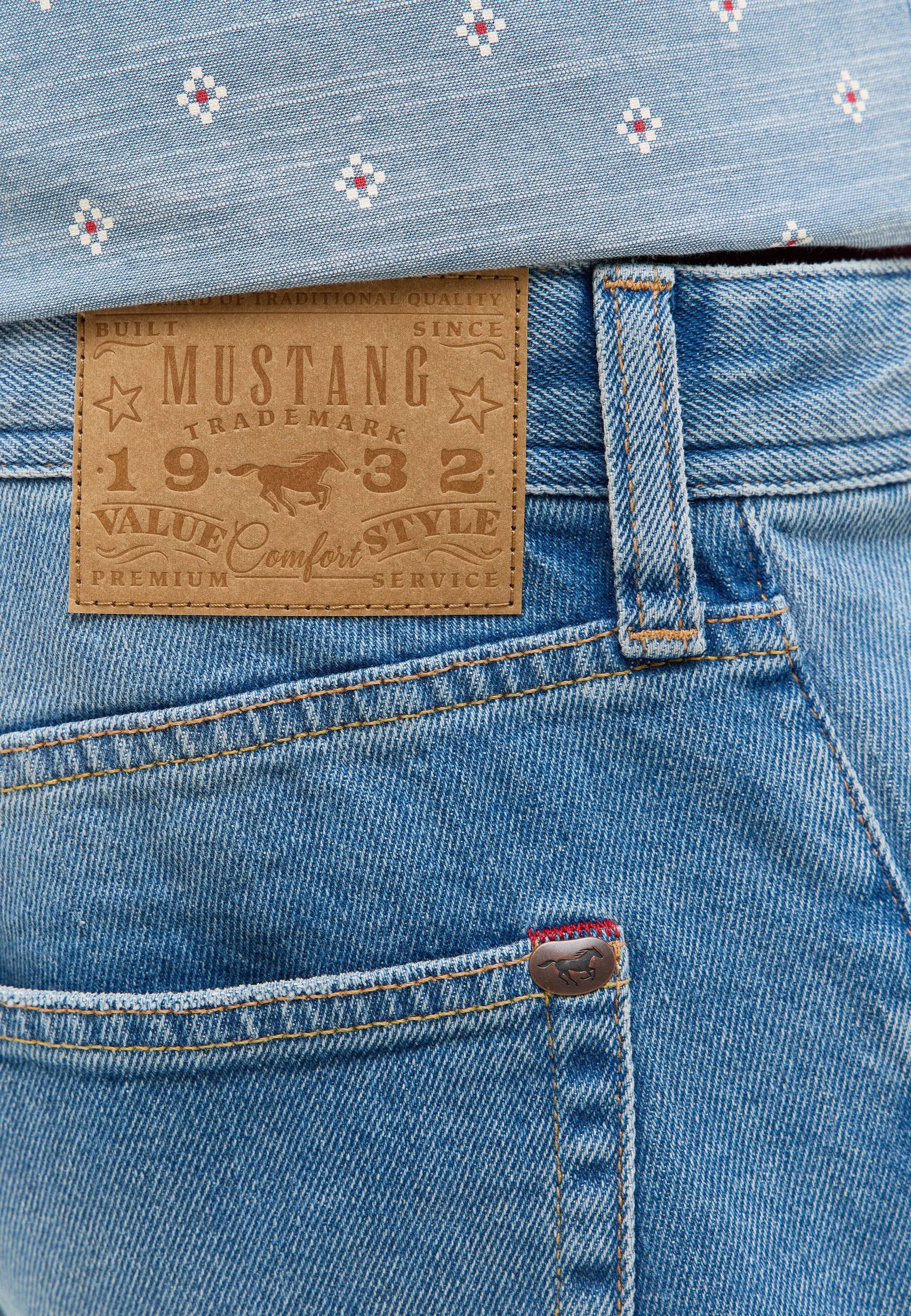 MUSTANG Jeans droit »Herren Style Denver Straight«
