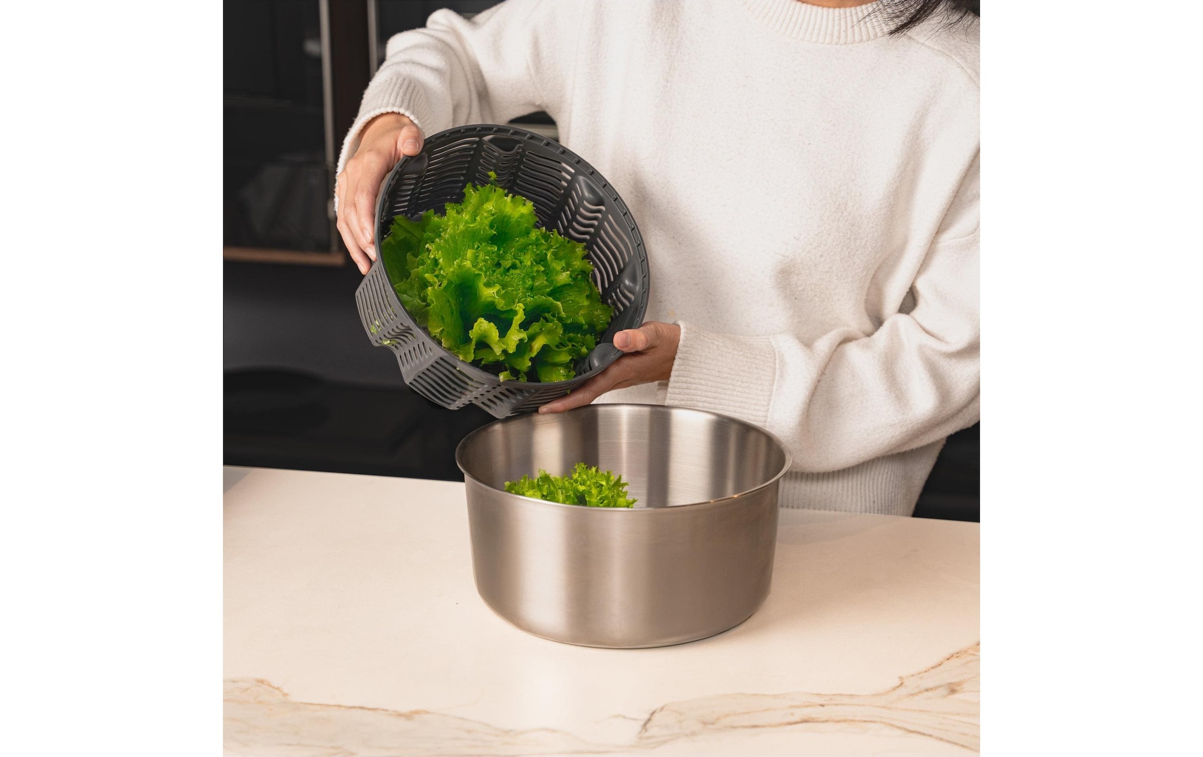 zyliss Essoreuse à salade »Easy Spin S«