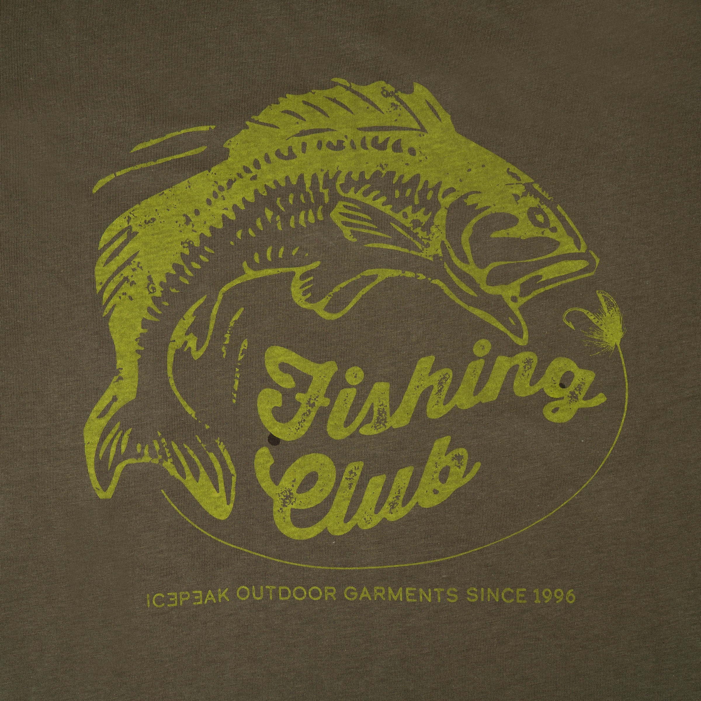 Icepeak T-shirt »MILLINGTON« t-shirt imprimé, en coton
