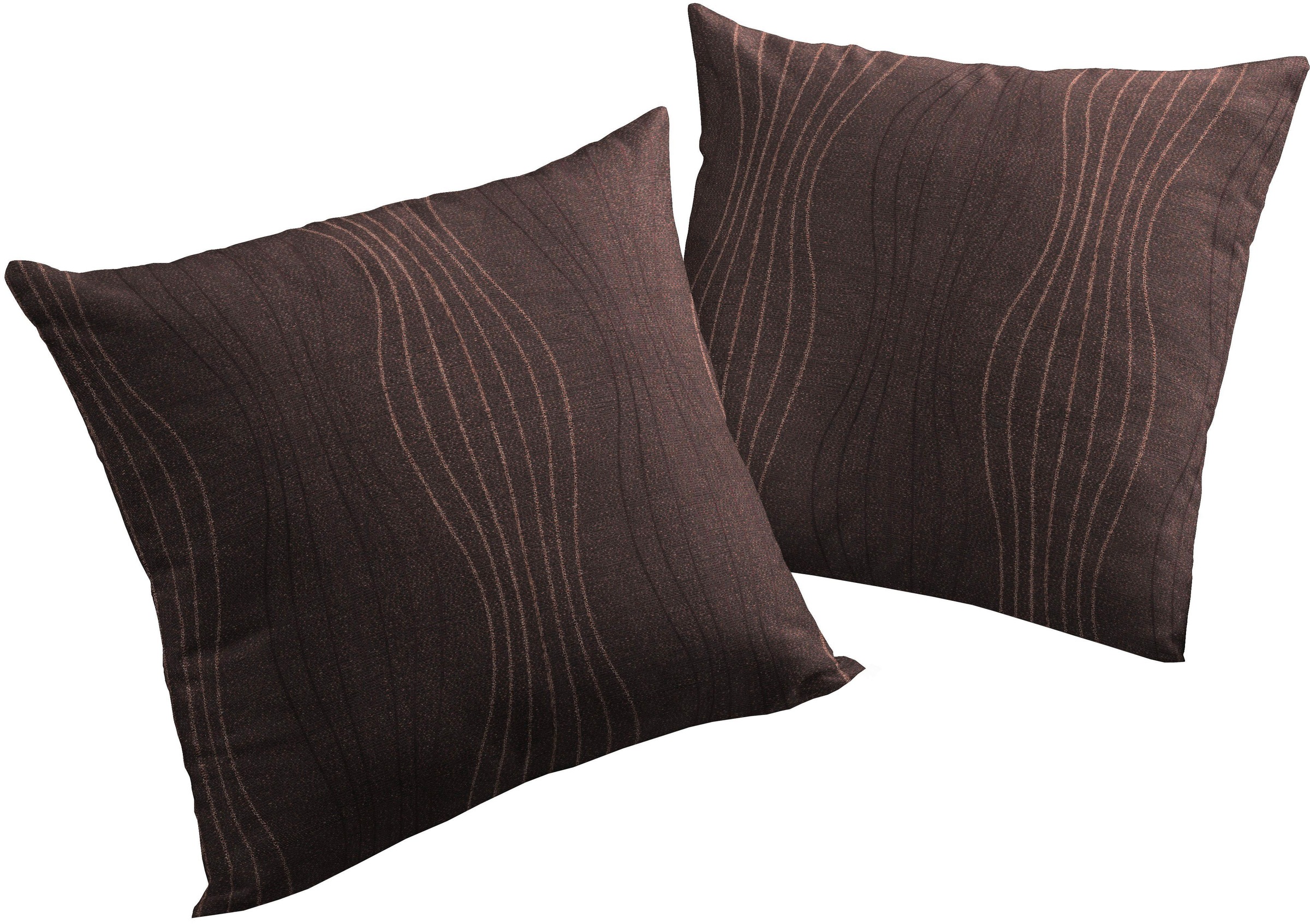 Wirth Coussin décoratif »Riccia« Kissenhülle ohne Füllung, 2 Stück