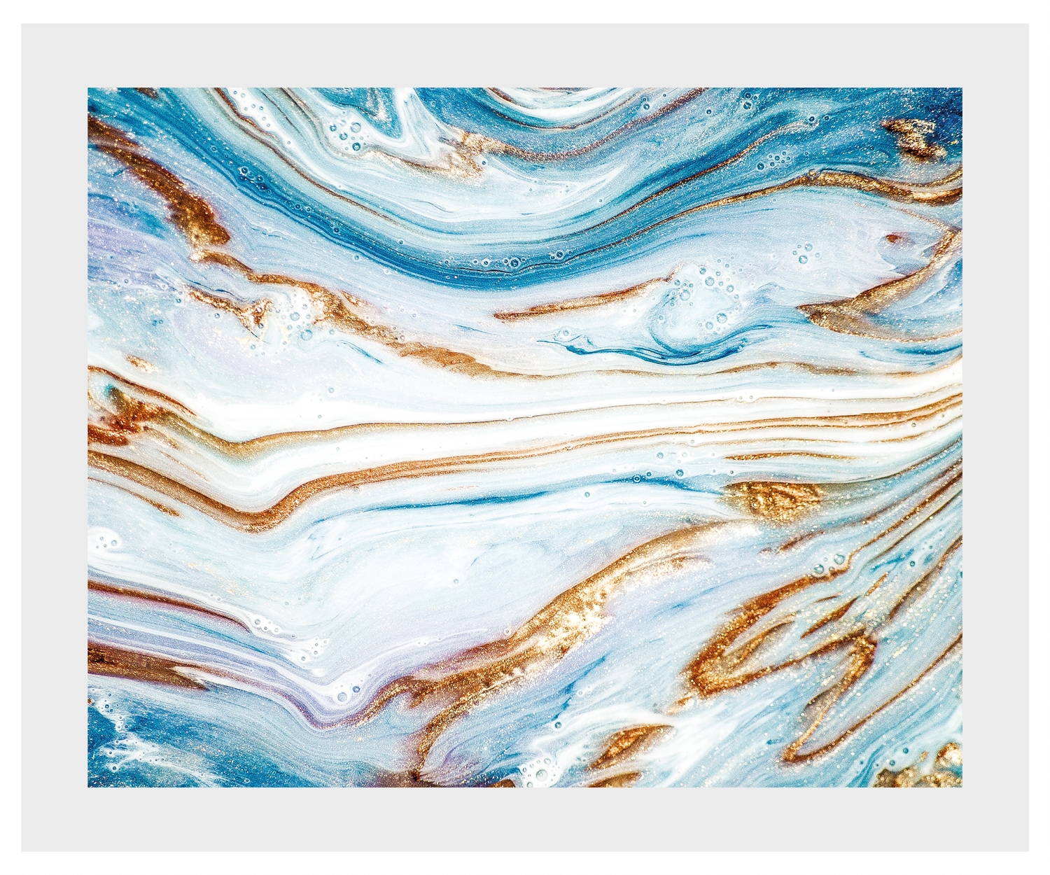 queence Image »Eleni« Abstrakt, Marmor, gerahmt