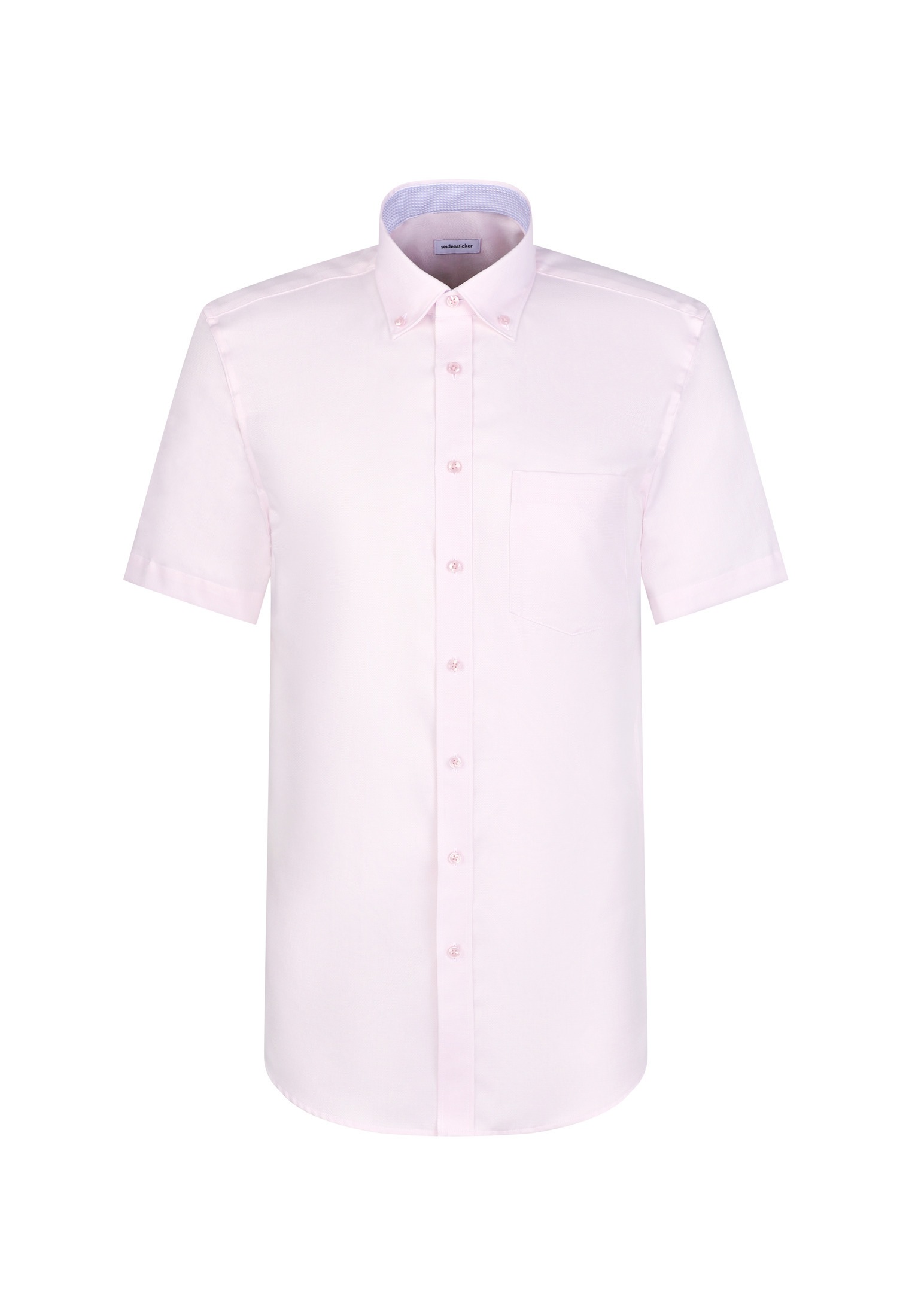 seidensticker Businesshemd »Schwarze Rose« Regular 1/2 Button-Down-Kragen Struktur