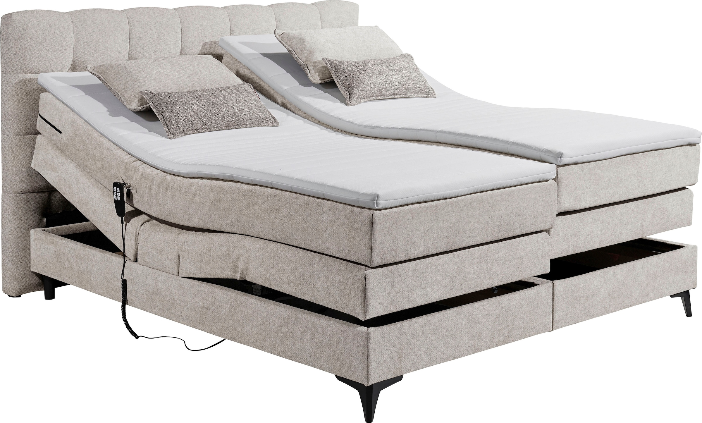 ED EXCITING DESIGN Boxspringbett »Atlas«