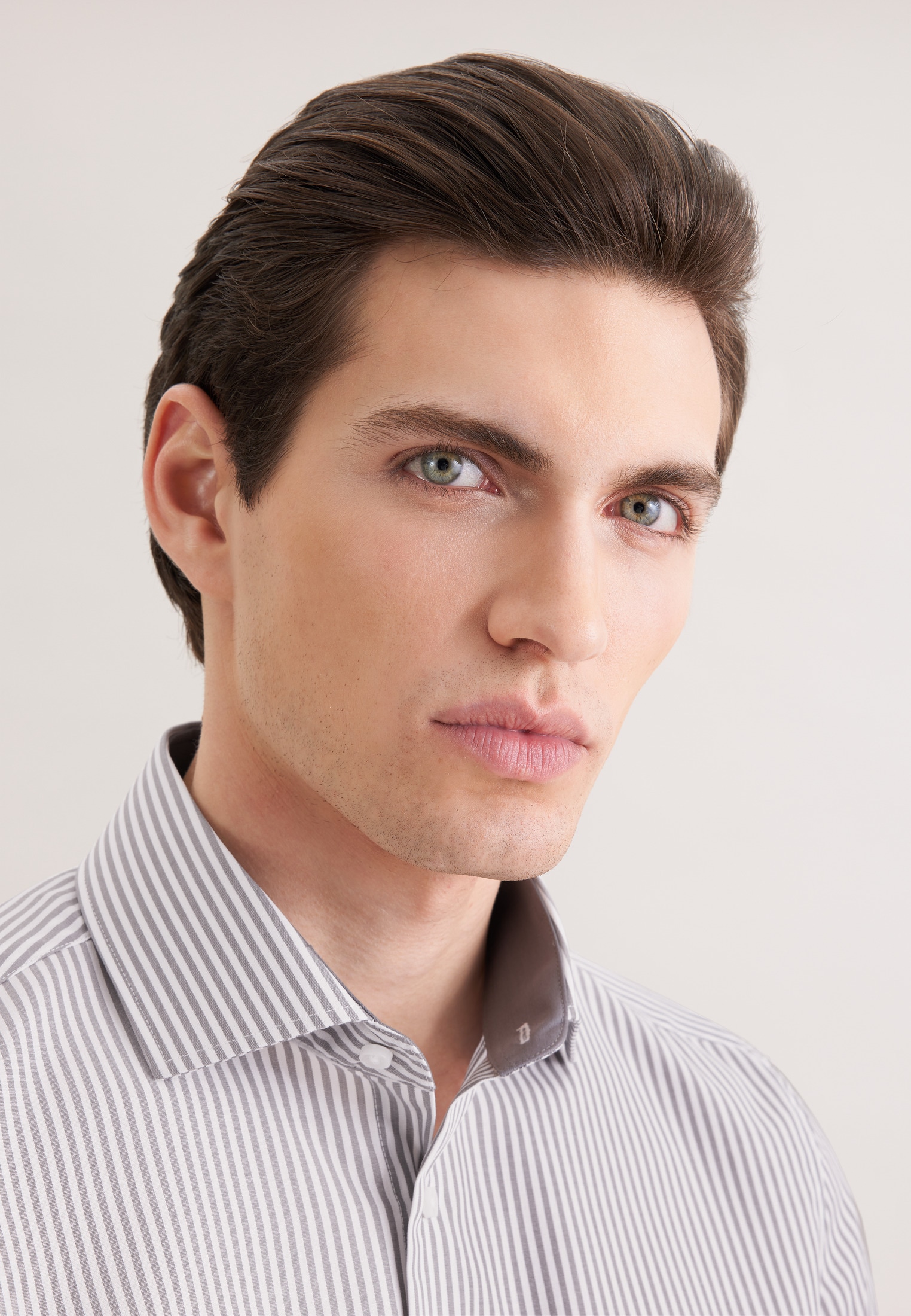 seidensticker Businesshemd »Schwarze Rose« Slim 1/1 Kentkragen Gestreift