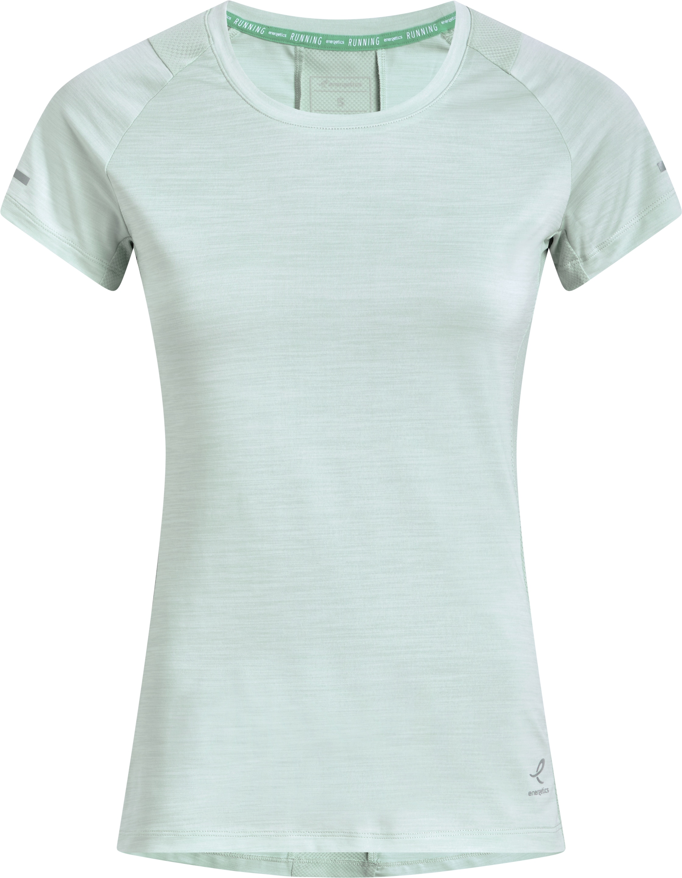 Energetics Laufshirt »DA.-T-SHIRT EVII SHORT SLEEVE W« reflektierende Druckelemente, mit Mesh-Einsätzen unter den Armen