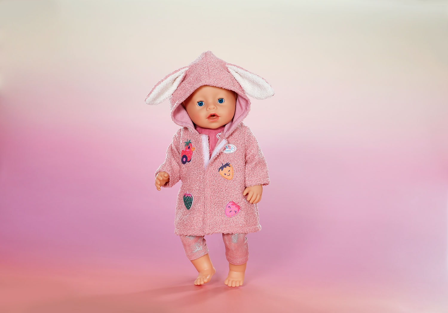 Baby Born Puppenkleidung »Mantel Set mit Kleid, 43cm«