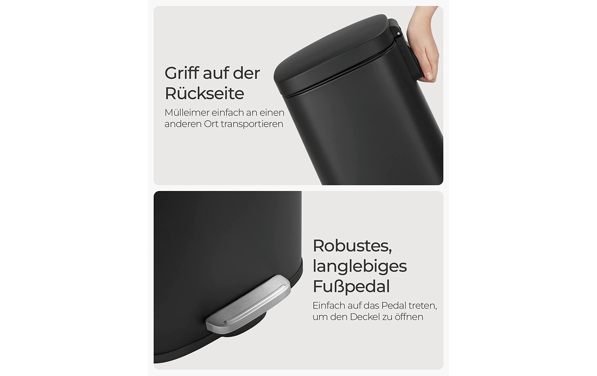 SONGMICS Mülleimer »30 l« 1 Behälter