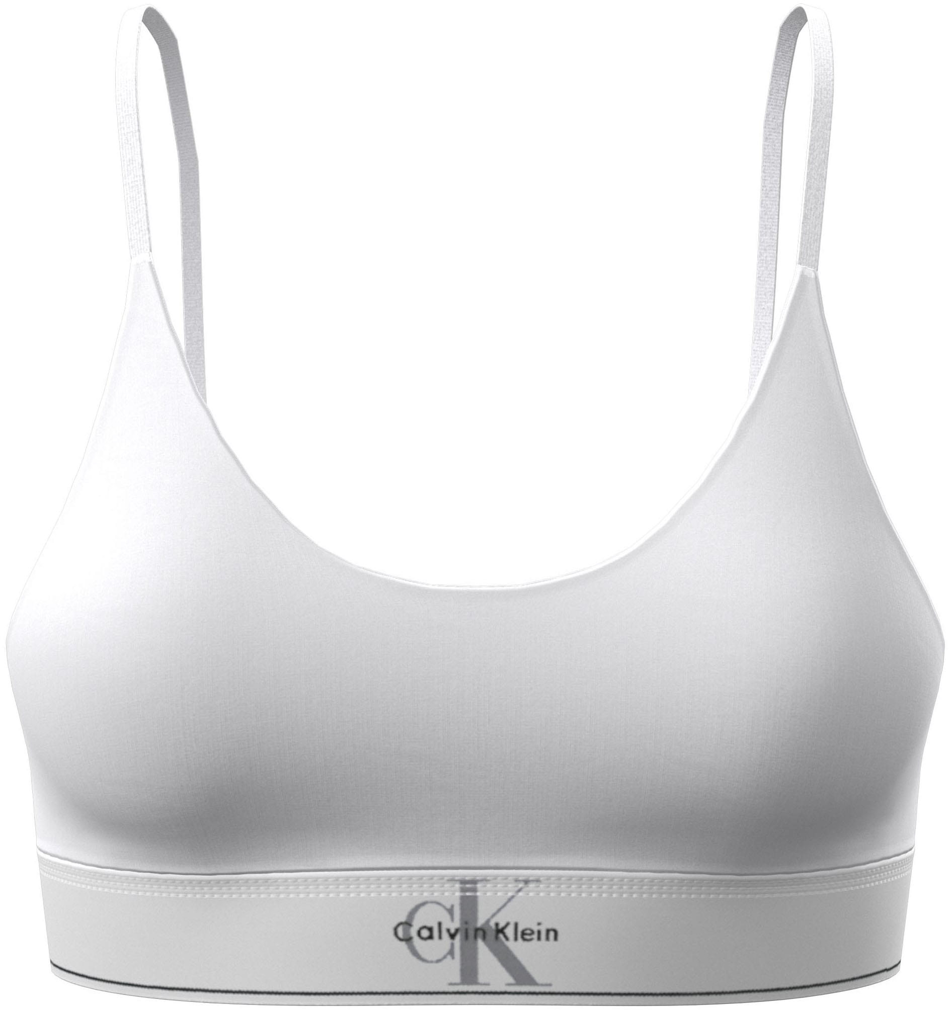 Calvin Klein Underwear Brassière »UNLINED BRALETTE« Körpernahe Passform mit elastischem Bund