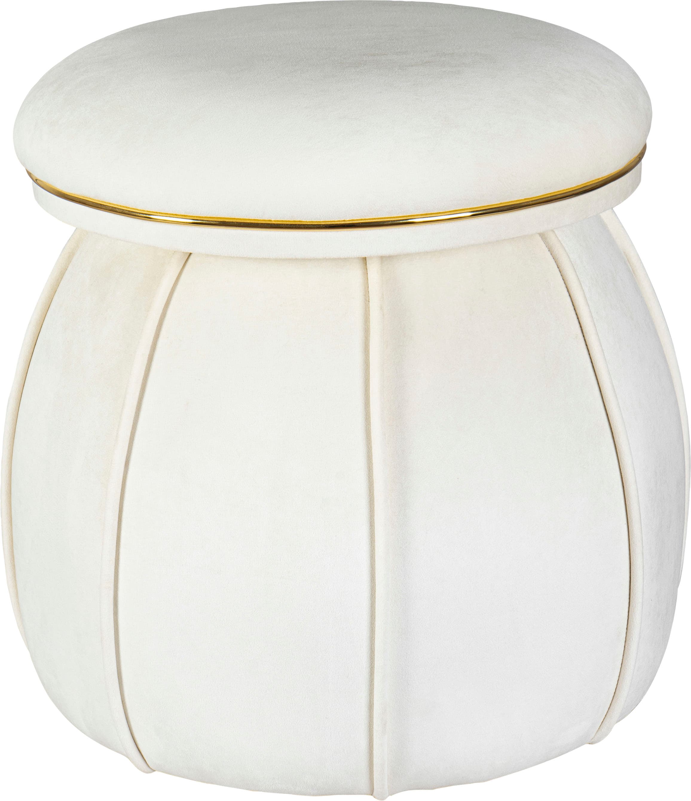Kayoom Pouf »Hocker Corin,extravagante Form,stilvolle Farben,elegant gesteppter Fuss« 1 cuis tlg. confortable, de haute qualité, facile d’entretien, soigneusement fabriqué