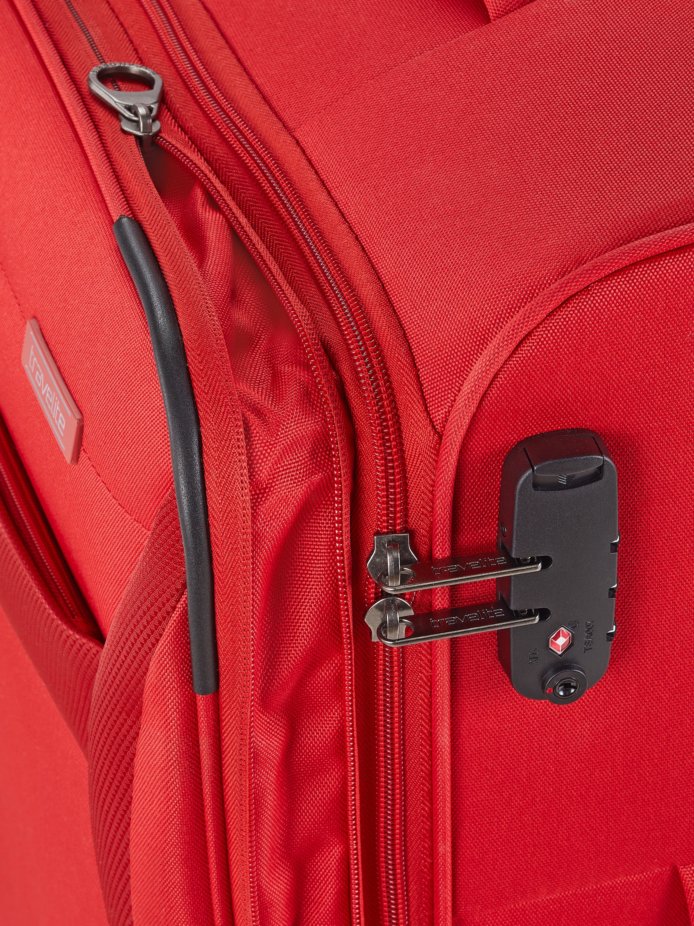 travelite Trolley à bagages souples »CHIOS Reisekoffer« 60 litre 4 Rollen serrure TSA – bagage de voyage flexible