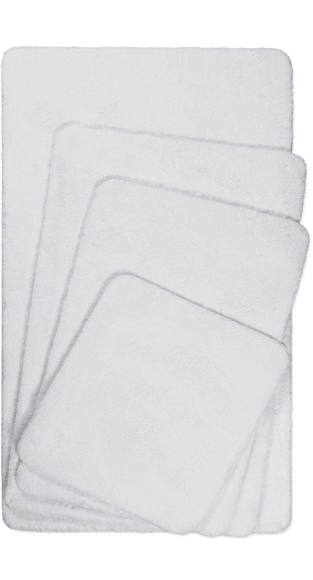Wecon home Basics Tapis de bain »Joris« Höhe 20 mm waschbar, viele Grössen, Badezimmerteppich, uni