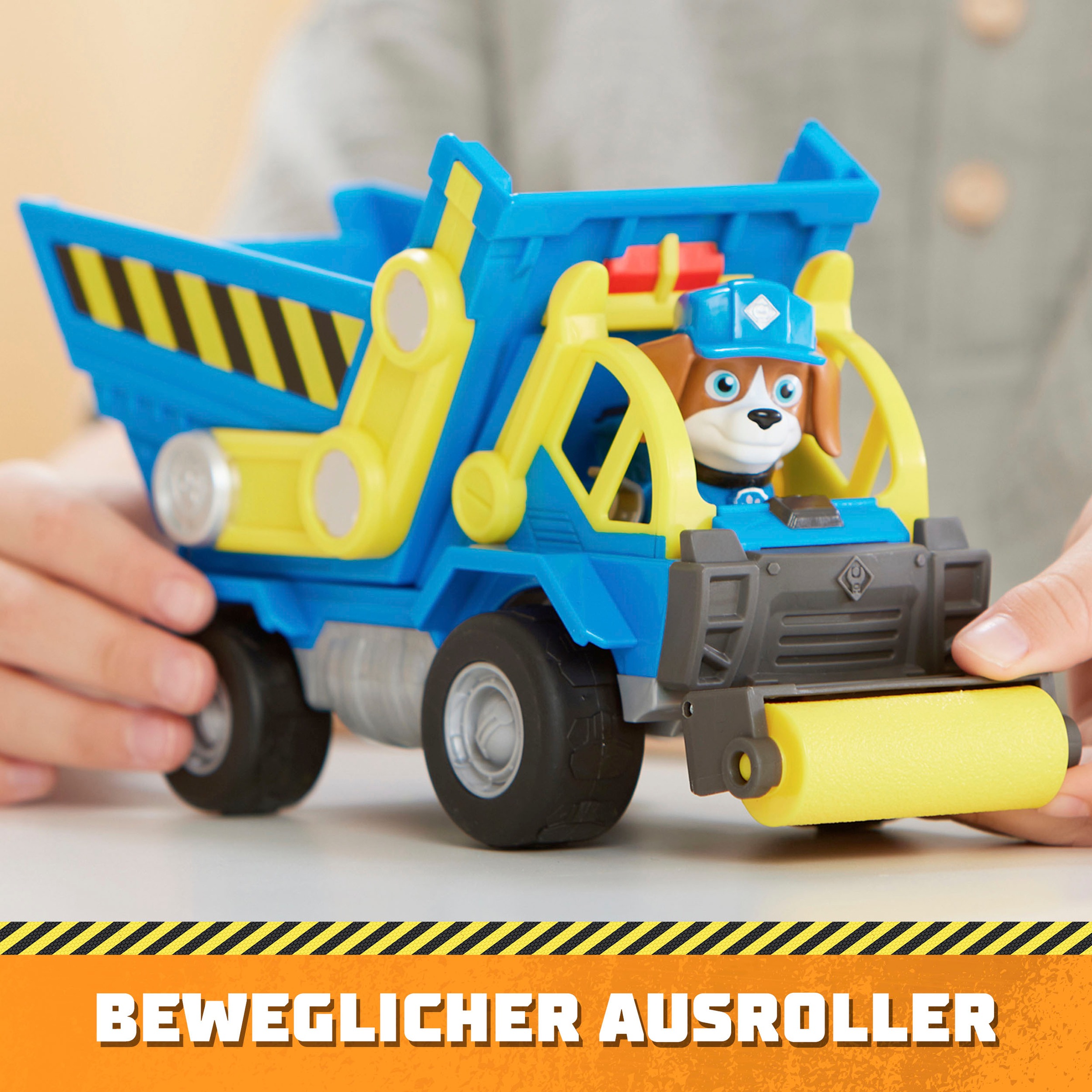 Spin Master Voiture-jouet »Rubble & Crew - Core Vehicle Solid Wheeler«
