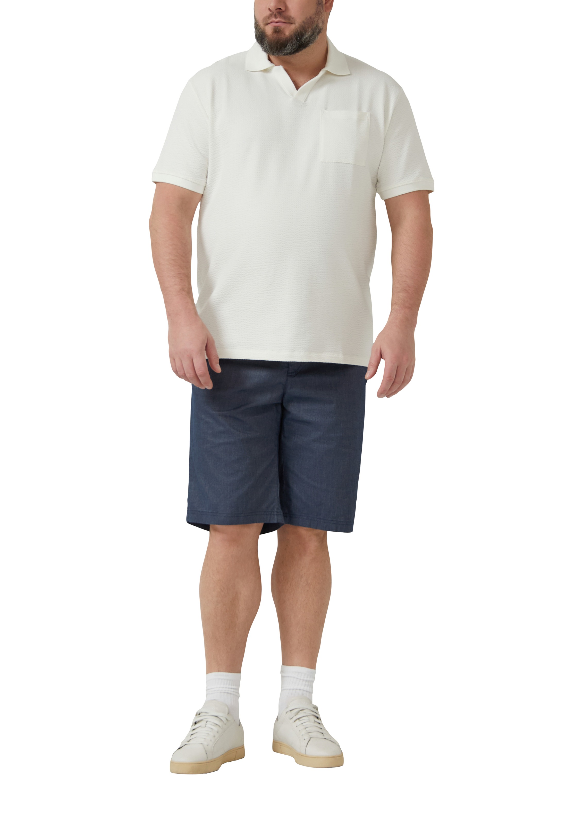 s.Oliver Men Big Sizes Chinoshorts  Sommer-Bermuda Stretch, Grosse Grössen