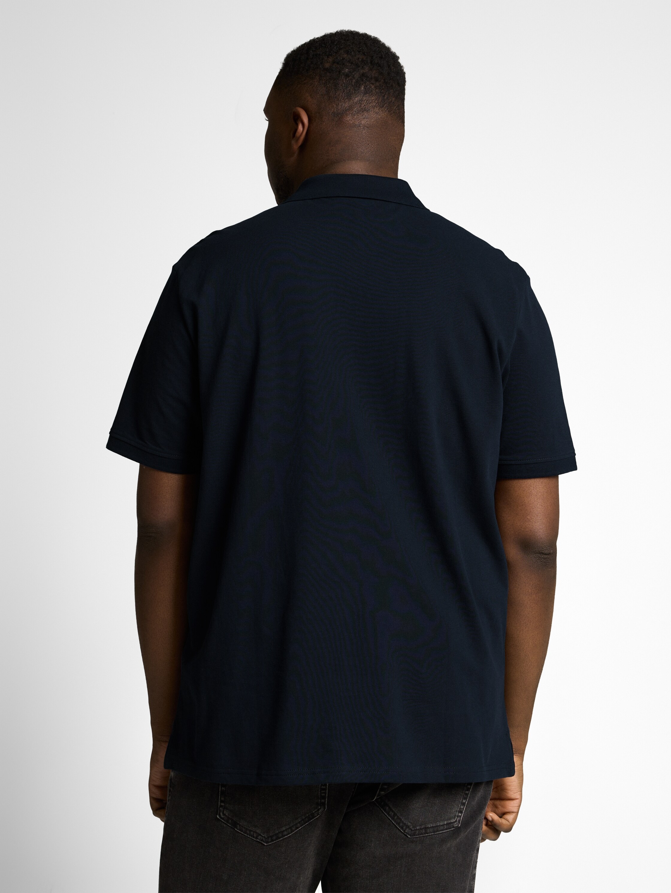 TOM TAILOR PLUS Polo avec broderie logo - grandes tailles