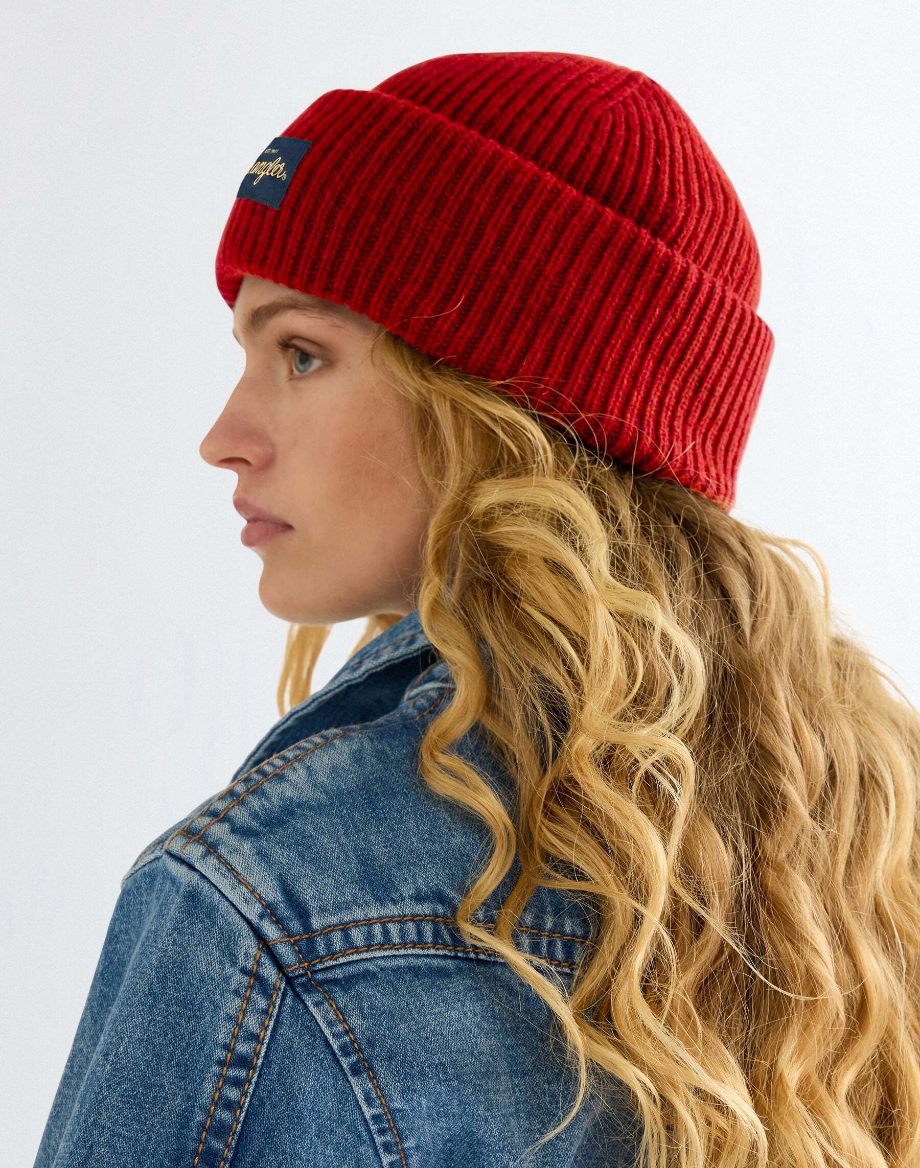 Wrangler Strickmütze »WRANGLER Mütze Ribbed Wool«
