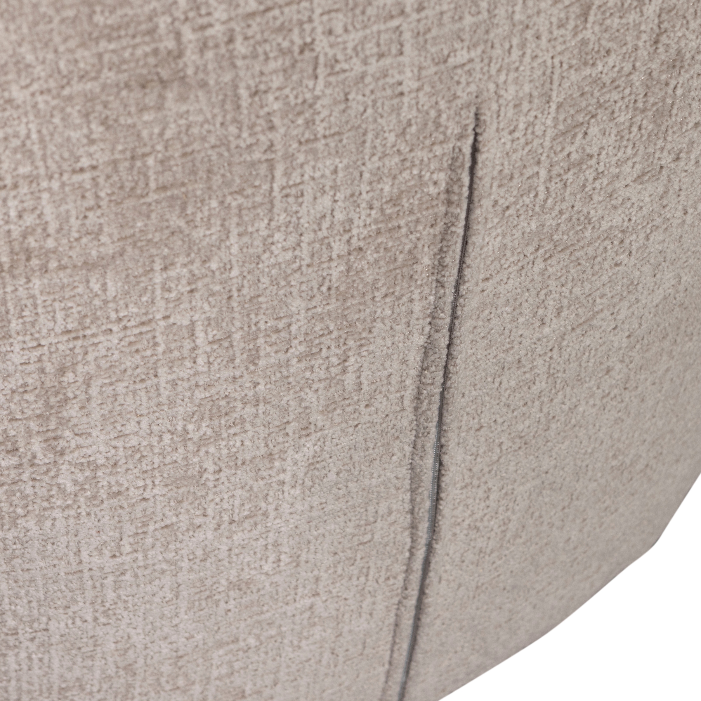 WOOOD Fauteuil pivotant »Atty mit struktur-Velvetbezug und Drehmechanismus B 74 x T 65 x H 75cm« Très haute résistance à l'usure, livré monté, capacité de charge 120 kg