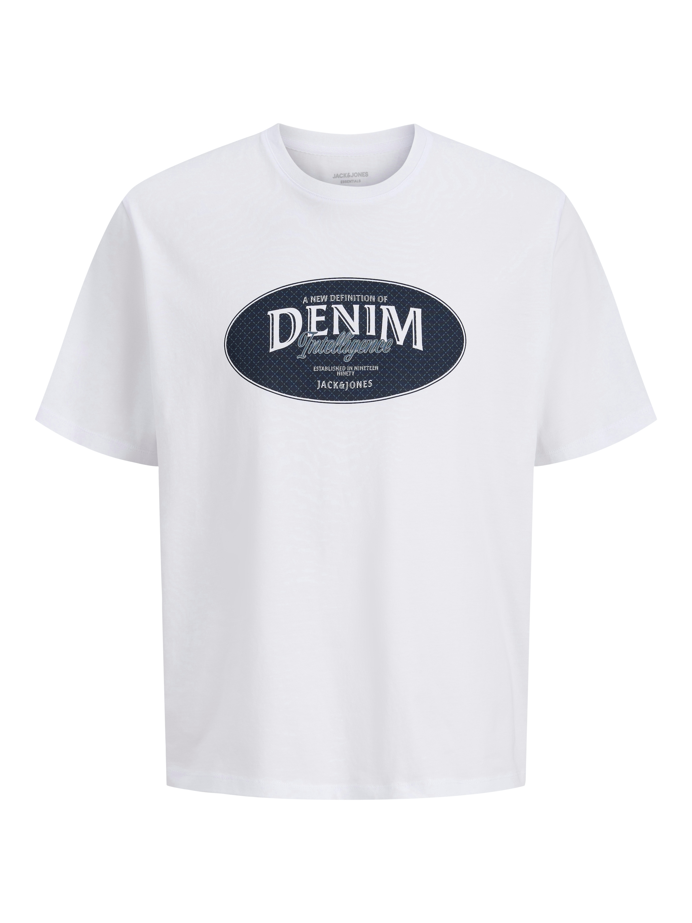 Jack & Jones T-shirt »JJEDOVER DENIM TEE SS O-NECK 3PK MP« Packung, 3 pièces