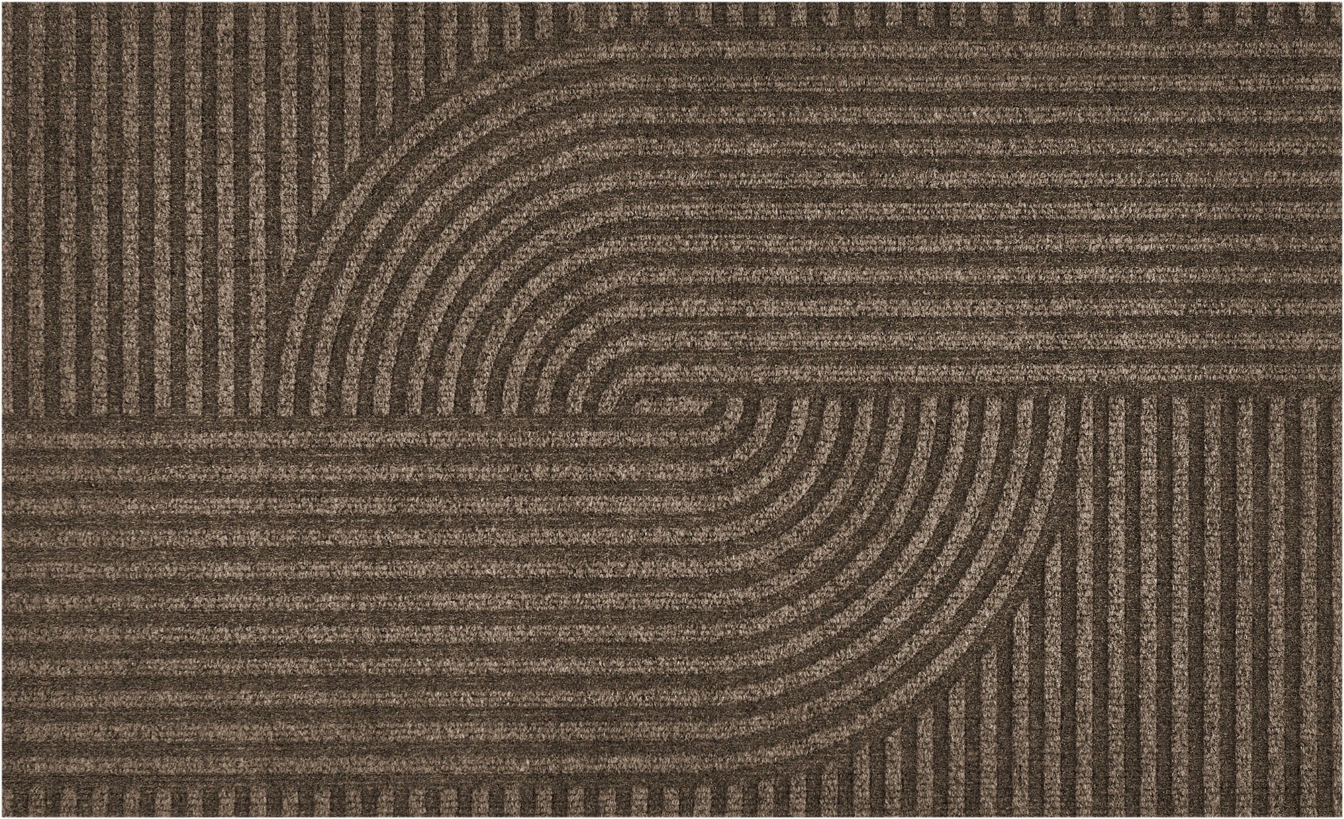 Andiamo Tapis de sol »Yukon« Rectangulaire 6 mm Höhe paillasson anti-saleté, design moderne, robuste, lavable, antidérapant