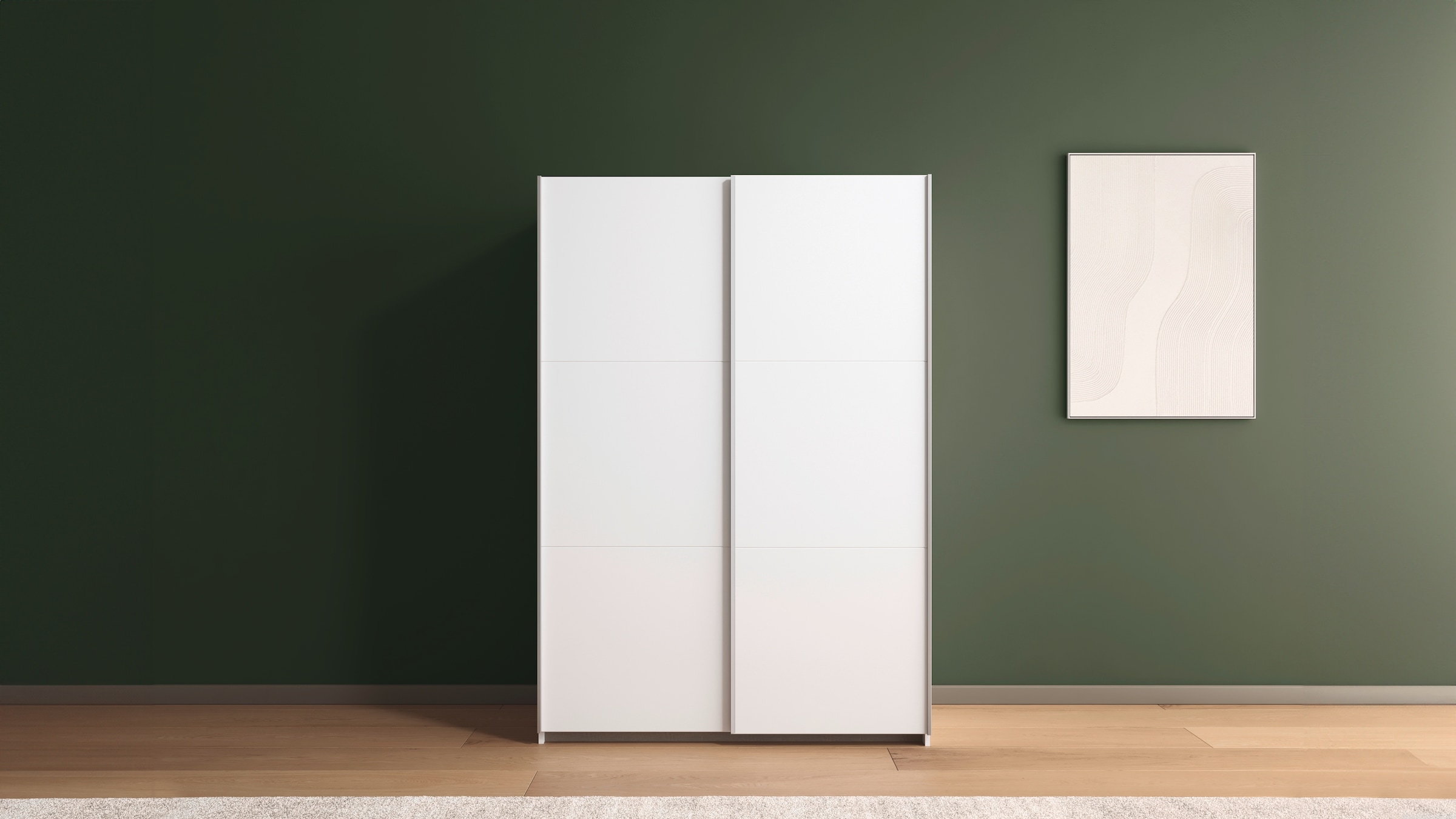 GOODproduct Schwebetürenschrank »PAULLY Schlafzimmerschrank Garderobe  Preiskracher« Kleiderschrank Breite 131 cm Bestseller MADE IN GERMANY