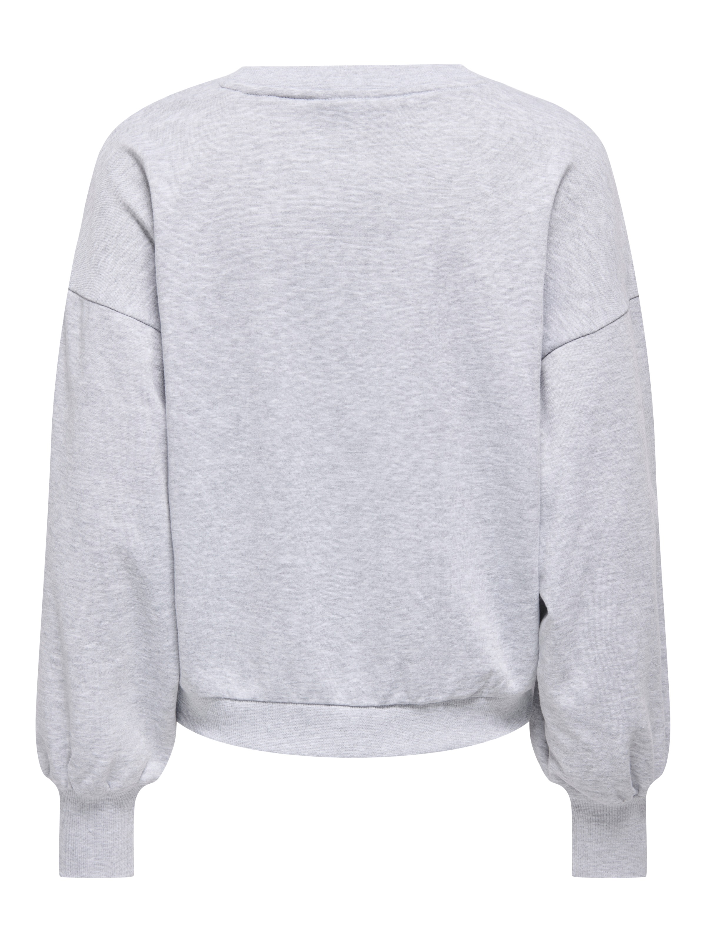 ONLY Sweatshirt »ONLBROOKE L/S O-NECK FLOWER SWT«, Baumwollmischung, regular fit
