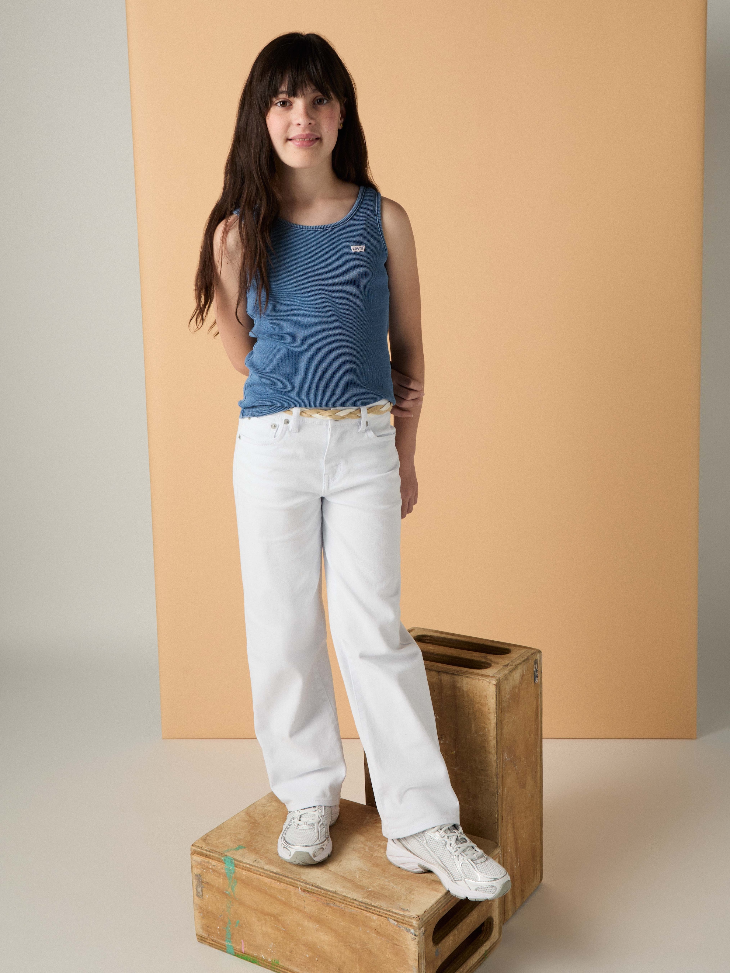 Levi's® Kids 5-Pocket-Jeans »LVG WIDE LEG JEANS« mit weitem Bein - for GIRLS