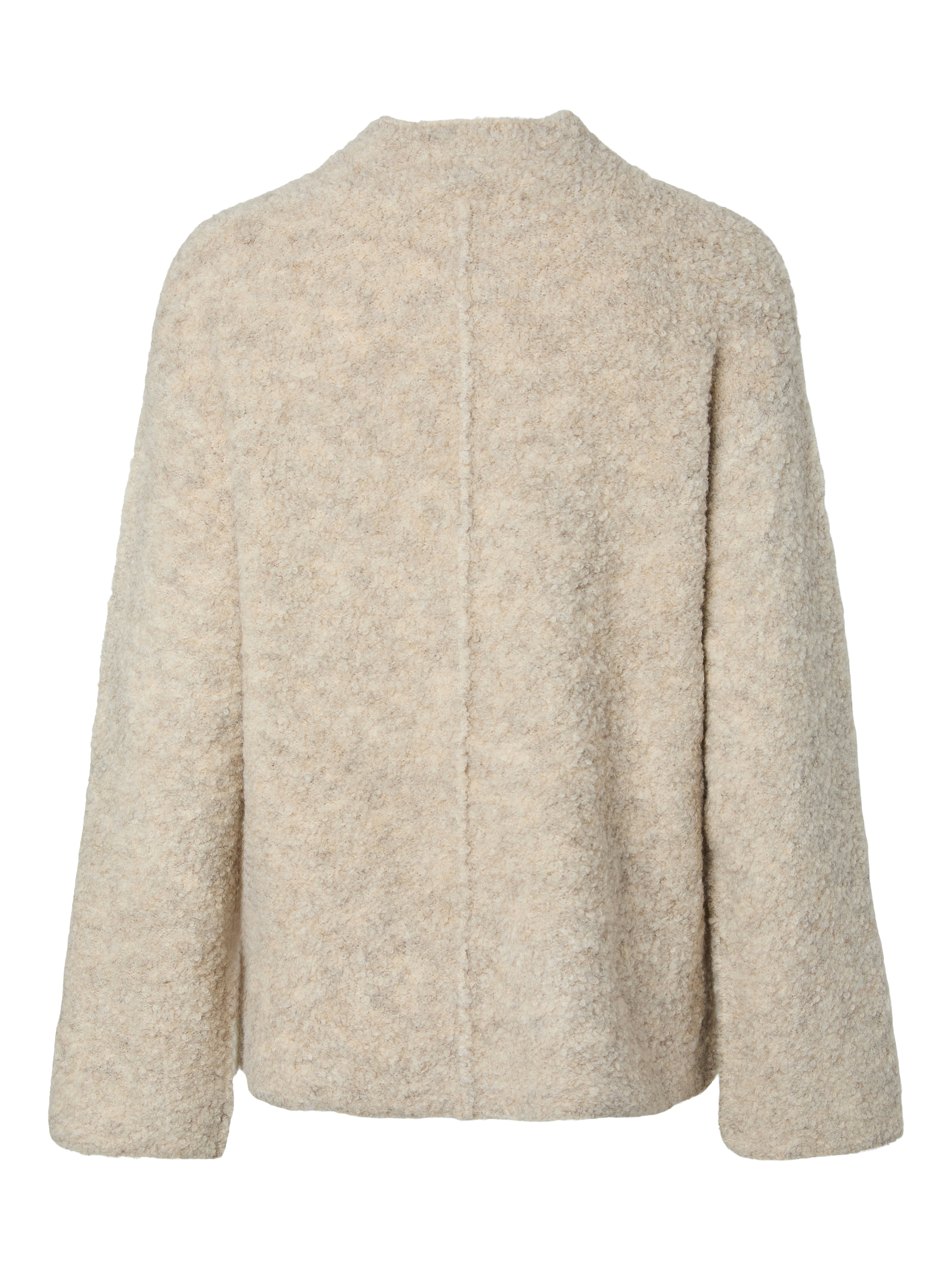 Y.A.S Pull à col montant »YASPLIRA LS HIGH NECK PULLOVER NOOS« Materialmix mit Wolle