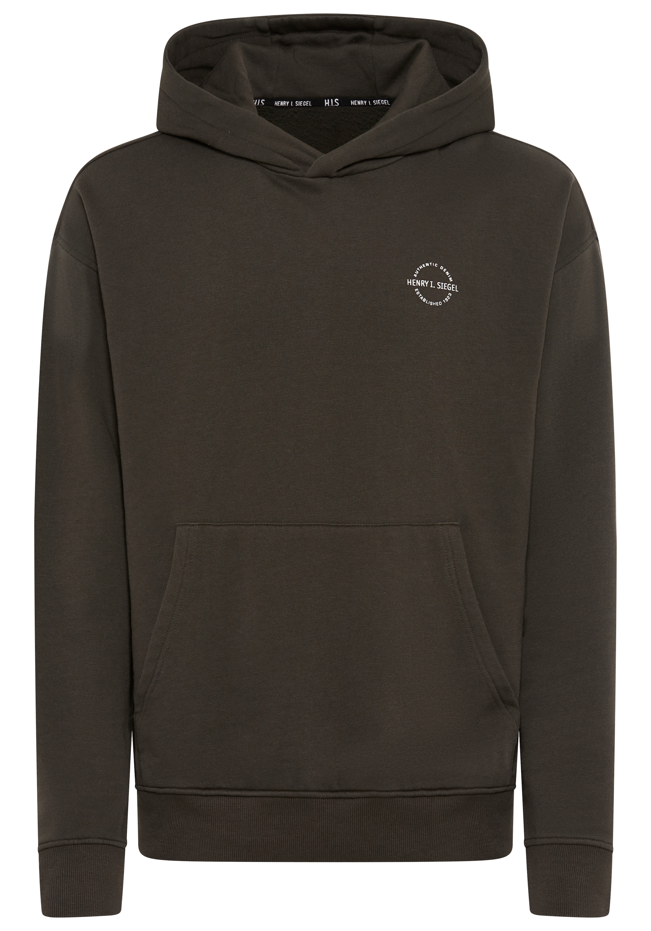 H.I.S Sweat à capuche , ohne Kordeln an der Kapuze
