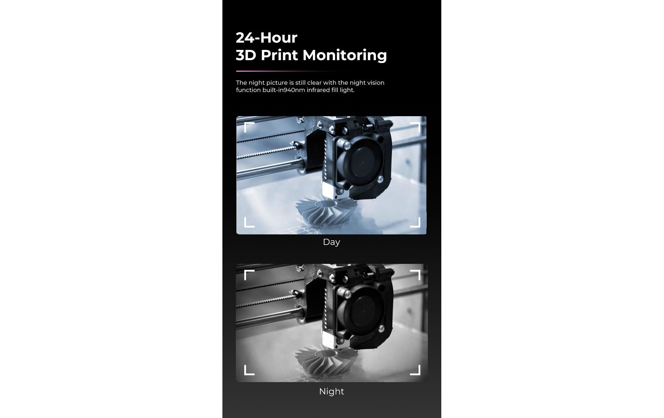 Creality 3D-Drucker »Kamera, UBS, Nachtsicht, Zeitraffer«