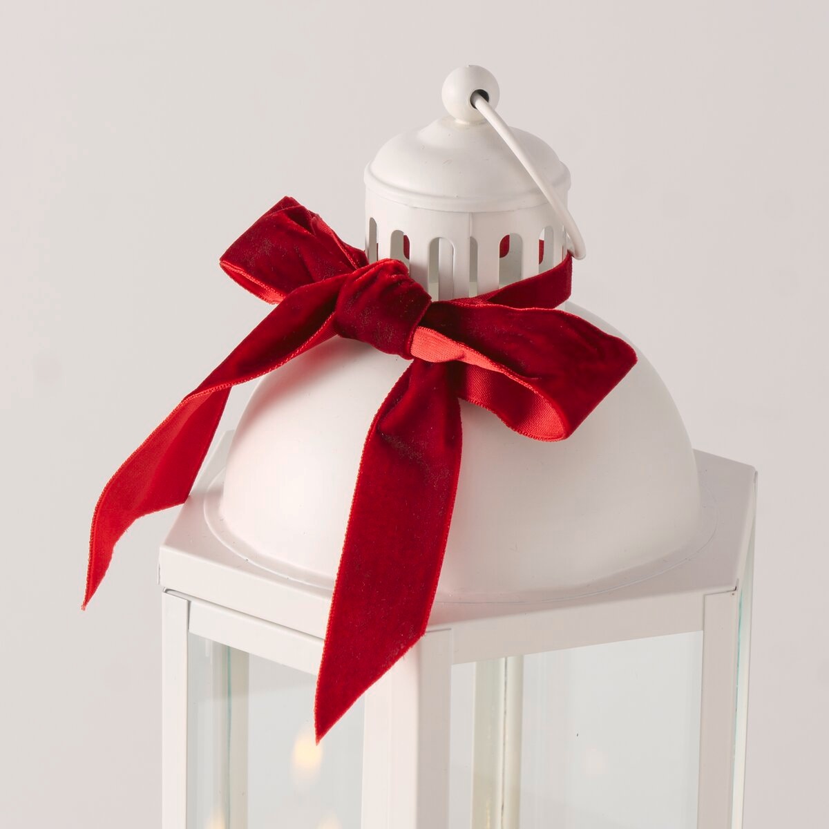 GOODproduct LED Laterne »Carolly« LED-Modul Warmes Licht, schwarz oder weiss, Höhe 38,5 cm