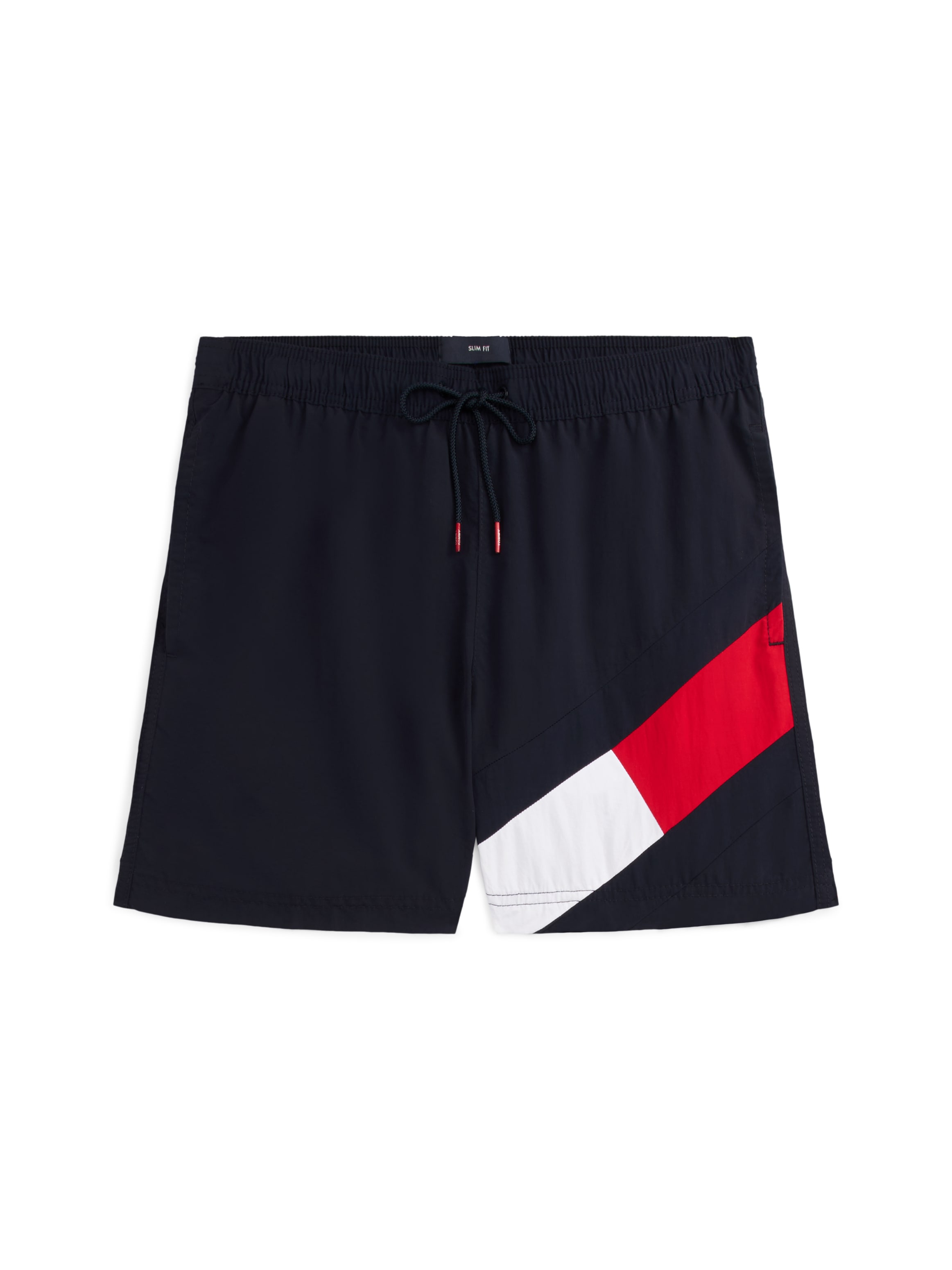 Tommy Hilfiger Swimwear Short de bain »SF MEDIUM DRAWSTRING« avec étiquette de marque Tommy Hilfiger