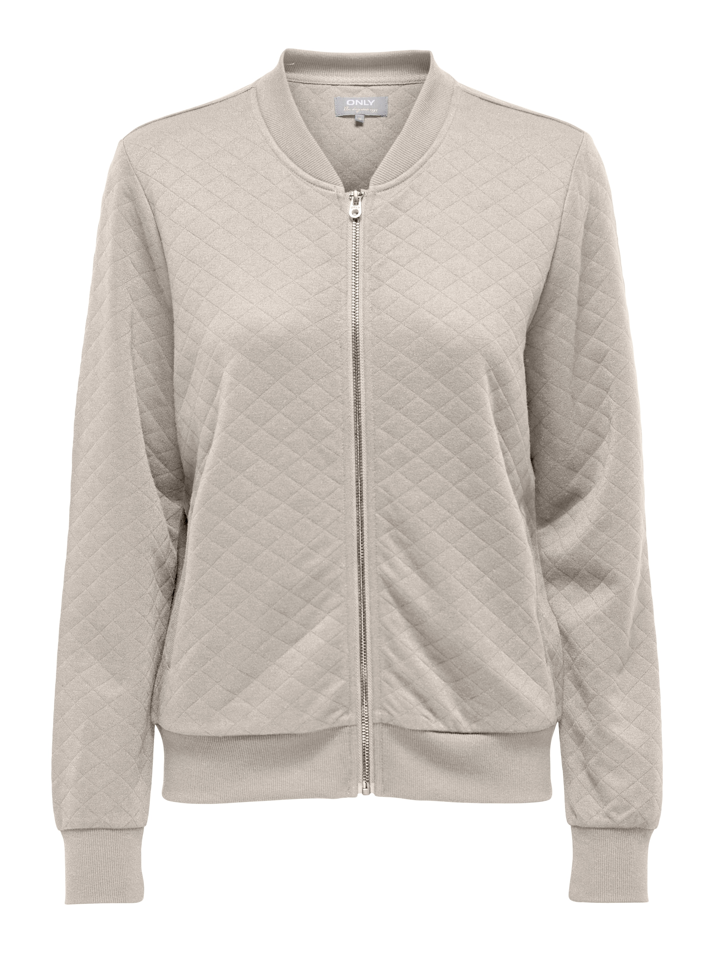 ONLY Sweatjacke »ONLJOYCE L/S BOMBER SWT NOOS« Polyester, regular fit