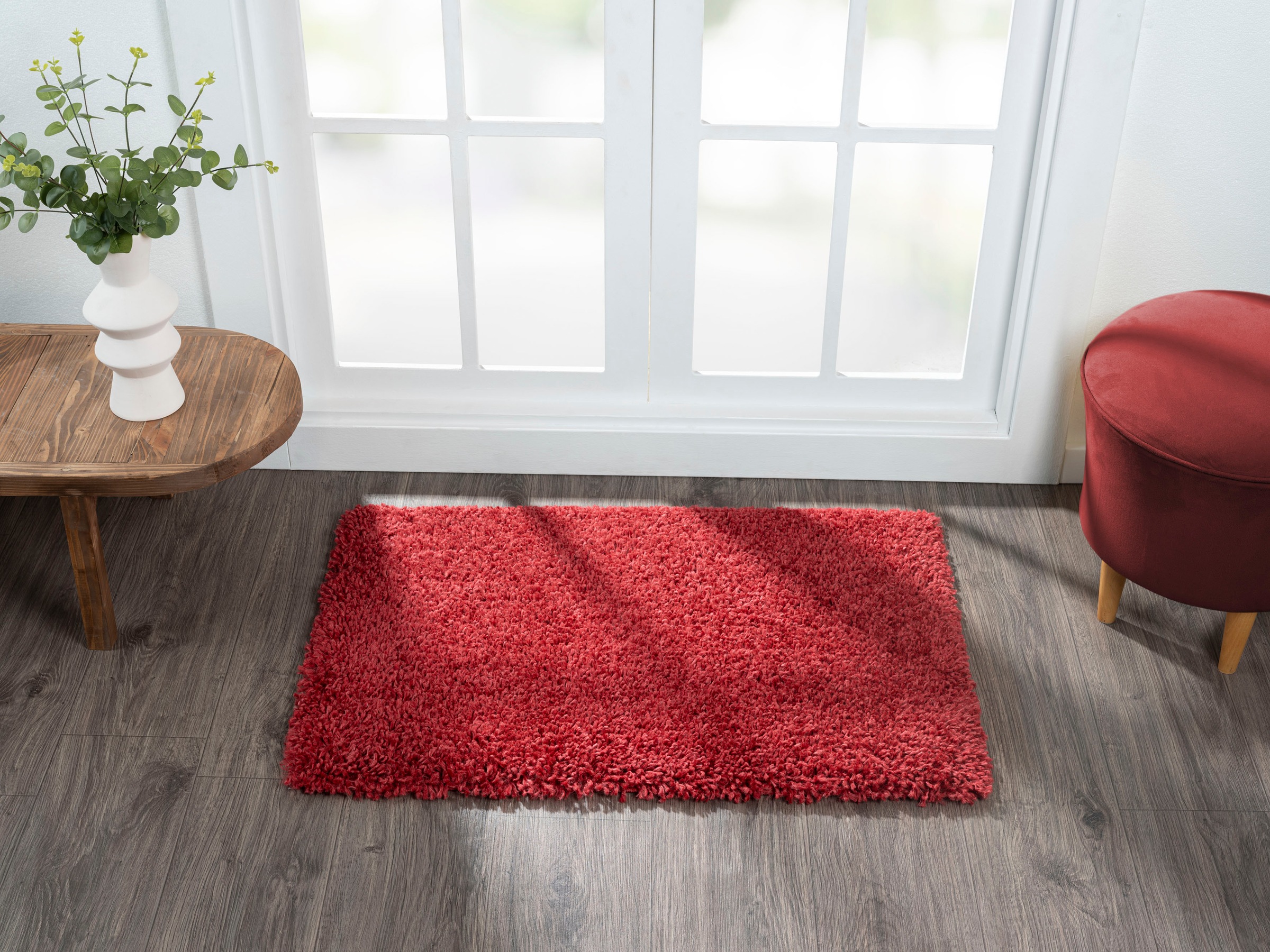 Myflair Möbel & Accessoires Hochflor-Teppich »My Shaggy« rechteckig 37 mm Höhe Shaggy, Uni-Farben, leicht glänzend, Microfaser, extra flauschig