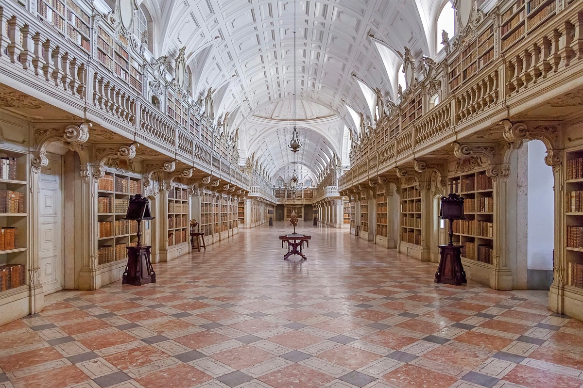 Papermoon Fototapete »Bibliothek«