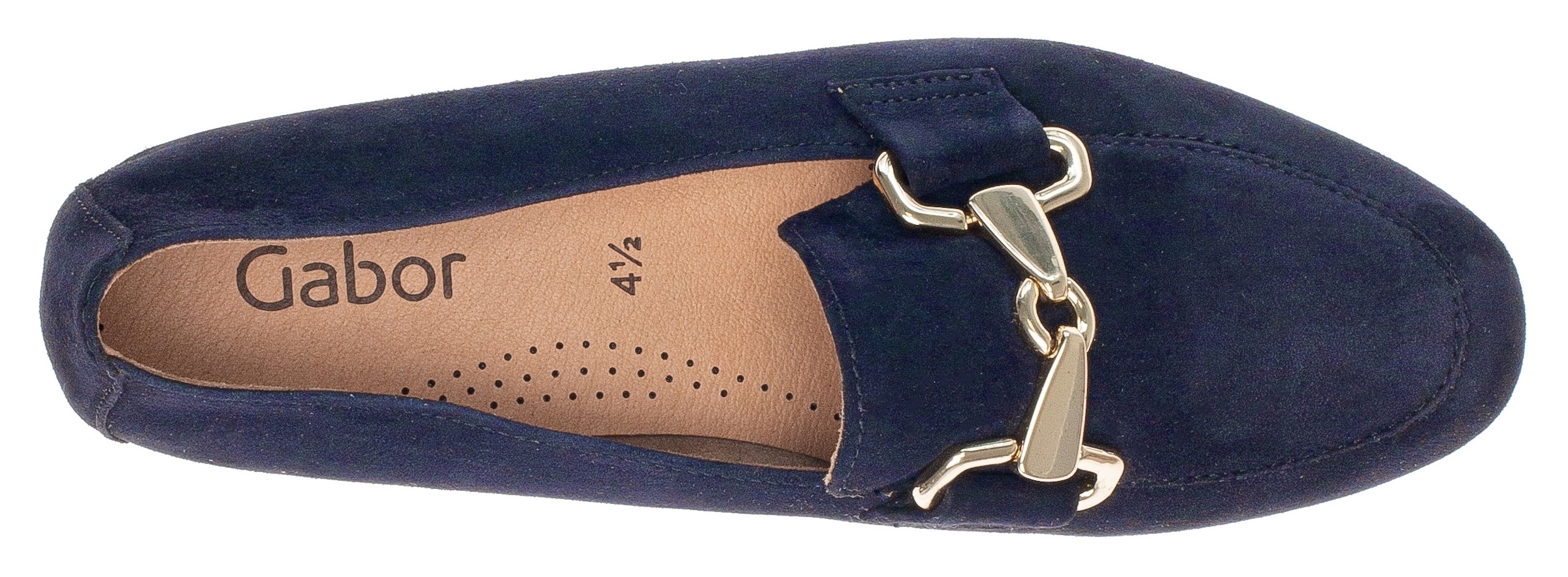 Gabor Slipper  , Loafer, Halbschuh, Businessschuh mit edler Zierschnalle