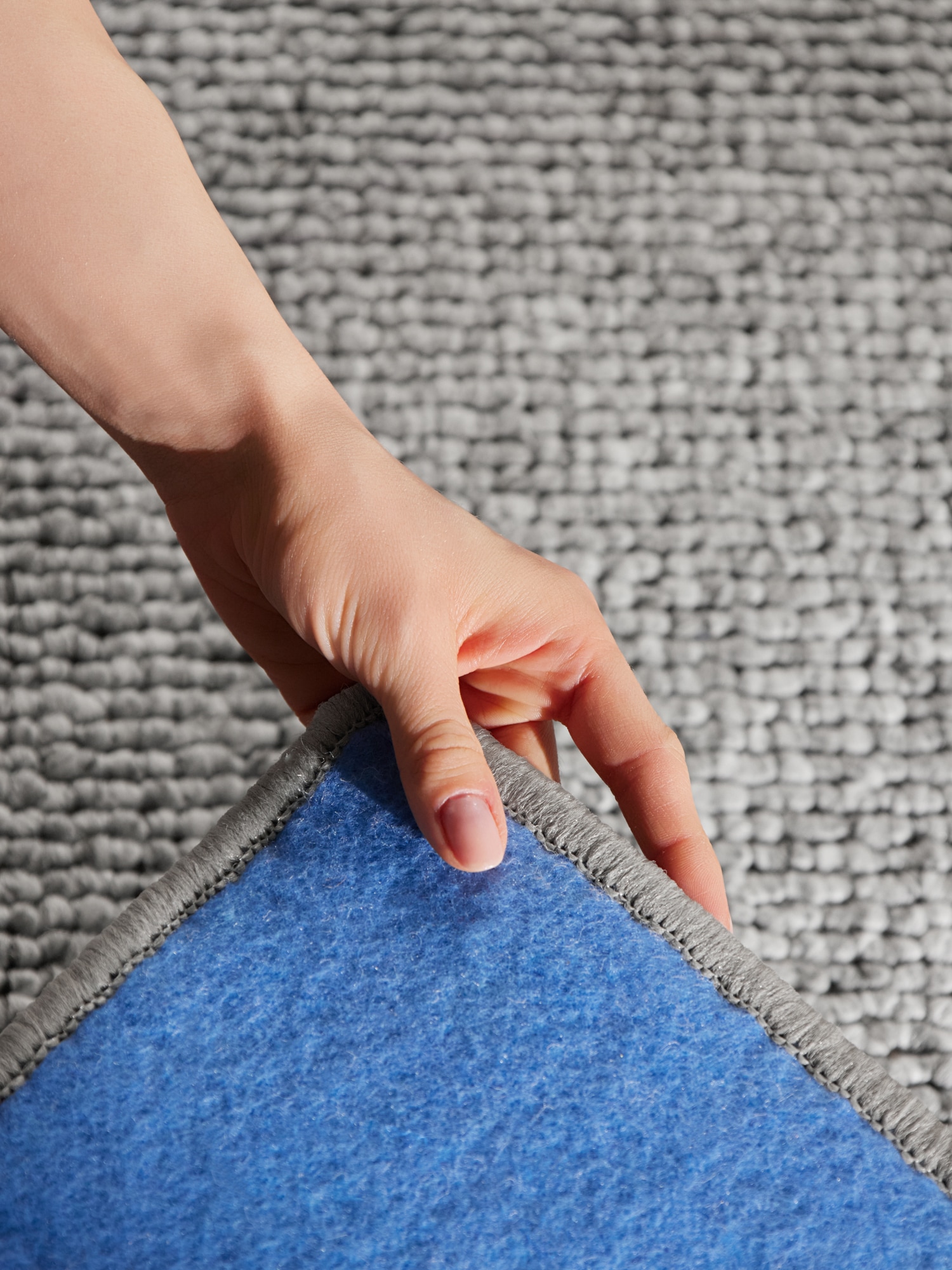 HANSE Home Tapis »Wolly 2« Rectangulaire 12 mm Höhe tissu plat, coureur, style scandinave, aspect laine, salle à manger, salon, couloir