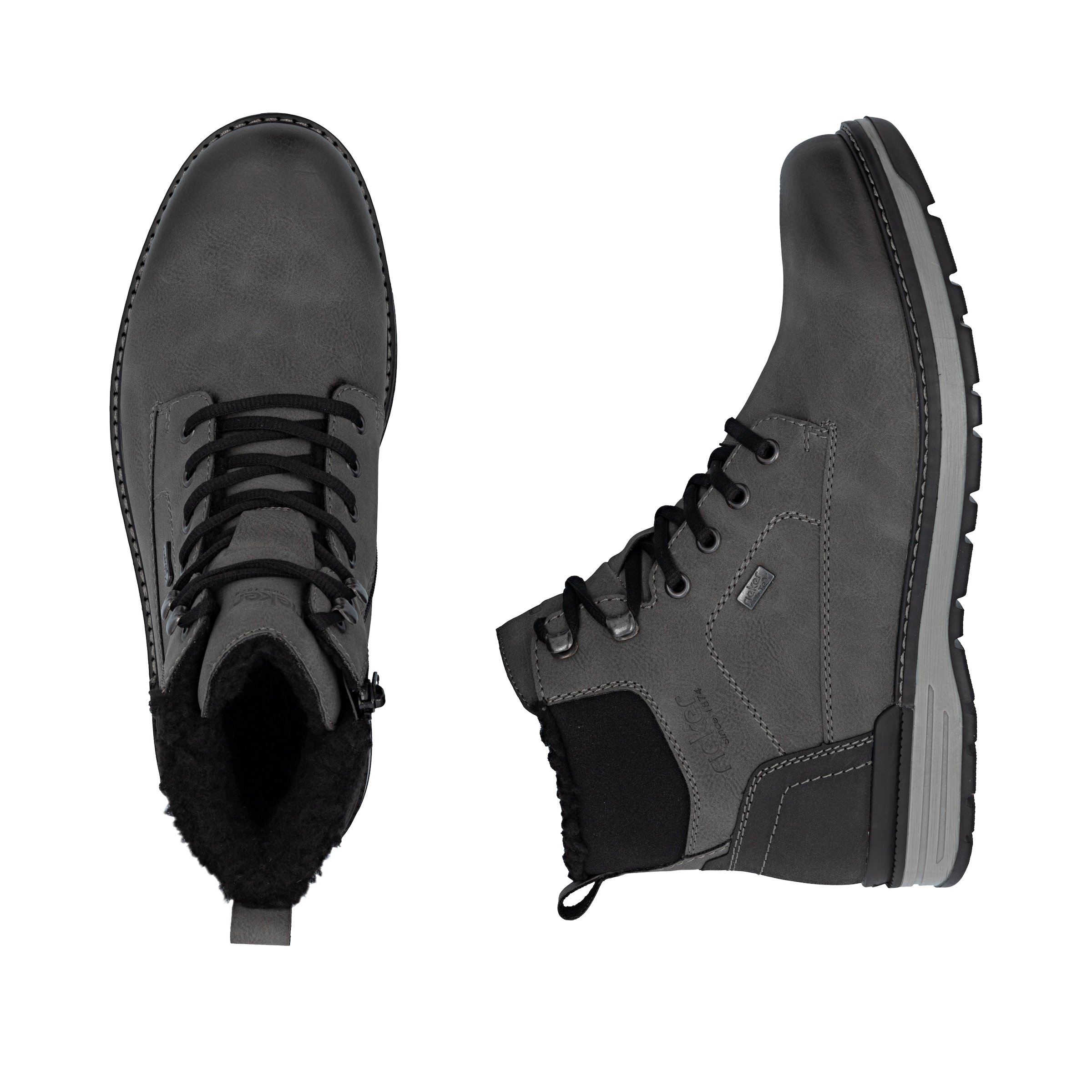 Rieker Bottes d'hiver  bottine d'hiver, boots à lacets avec membrane imperméable riekerTEX