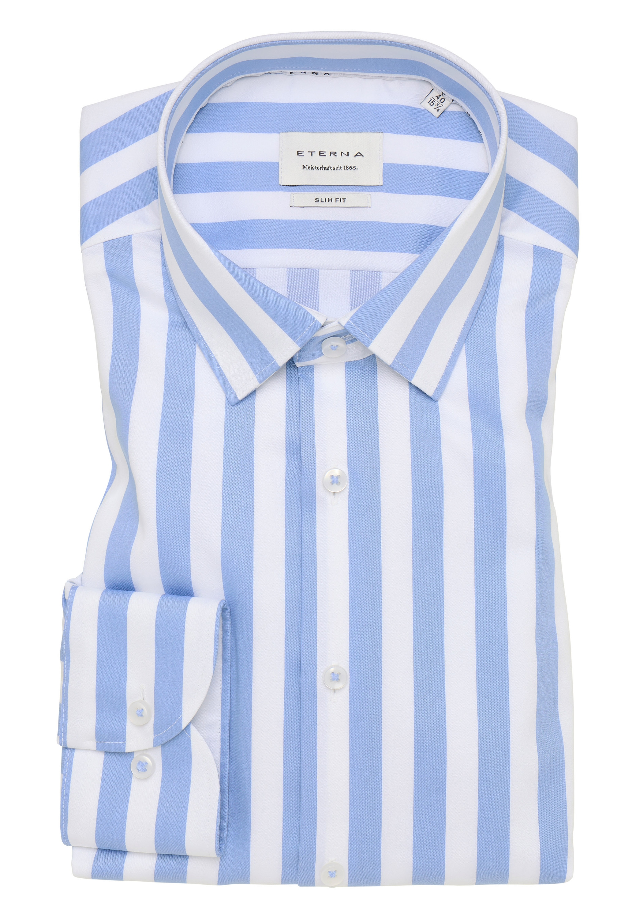 Eterna Langarmhemd »SLIM FIT« NON IRON (bügelfrei)