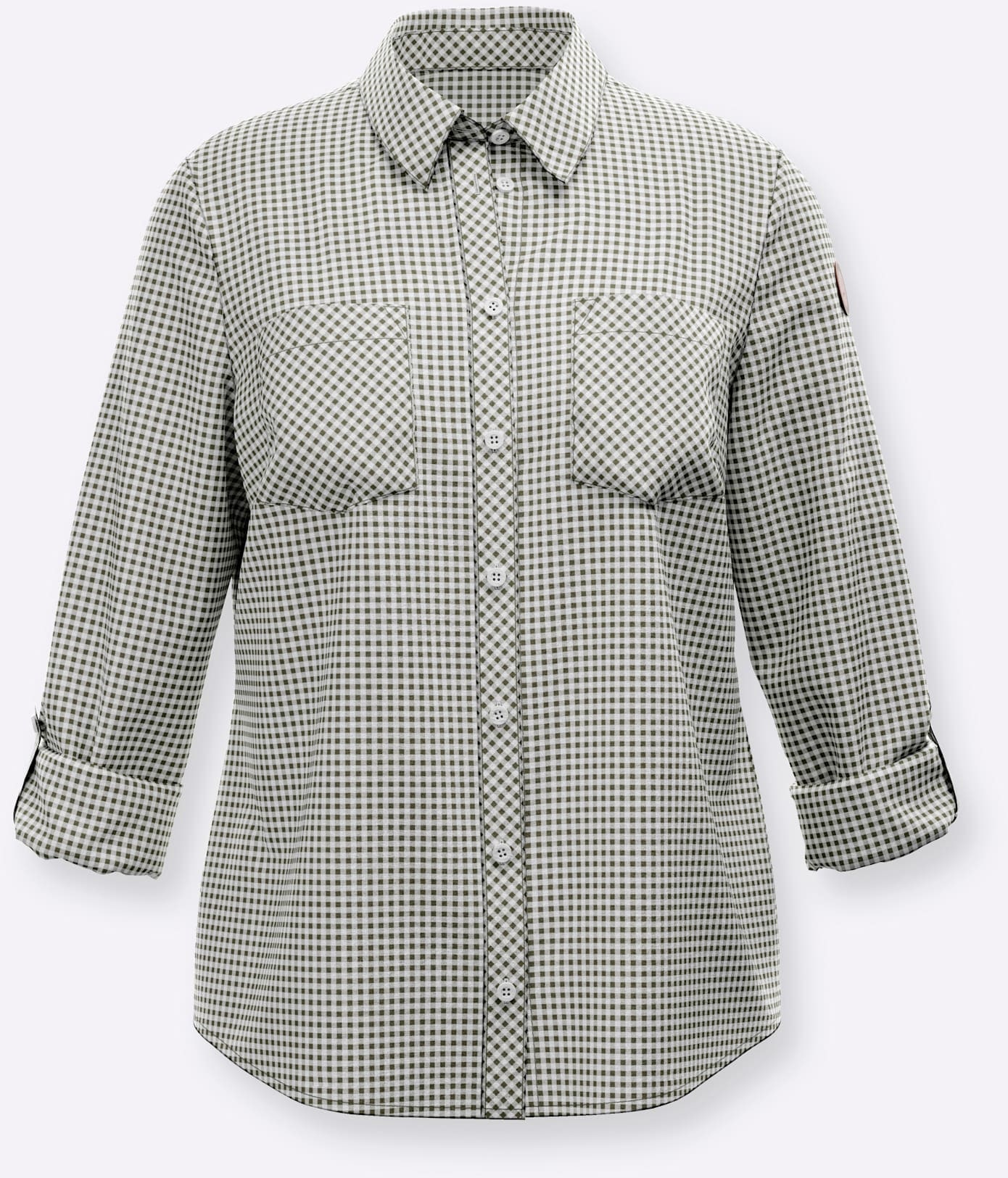 Casual Looks Blouse à carreaux