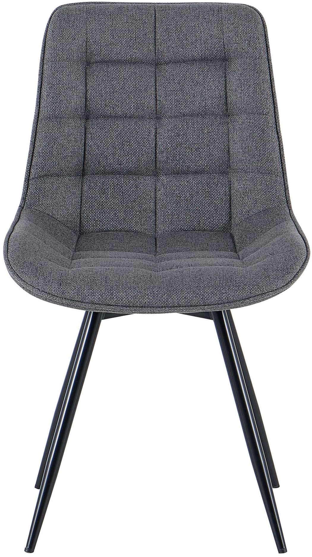 GOODproduct Chaise de salle à manger »Catania« (Set) 2 cuisbequemer Stuhl, 360 Grad drehbar in verschiedenen Stoffen und Farben.