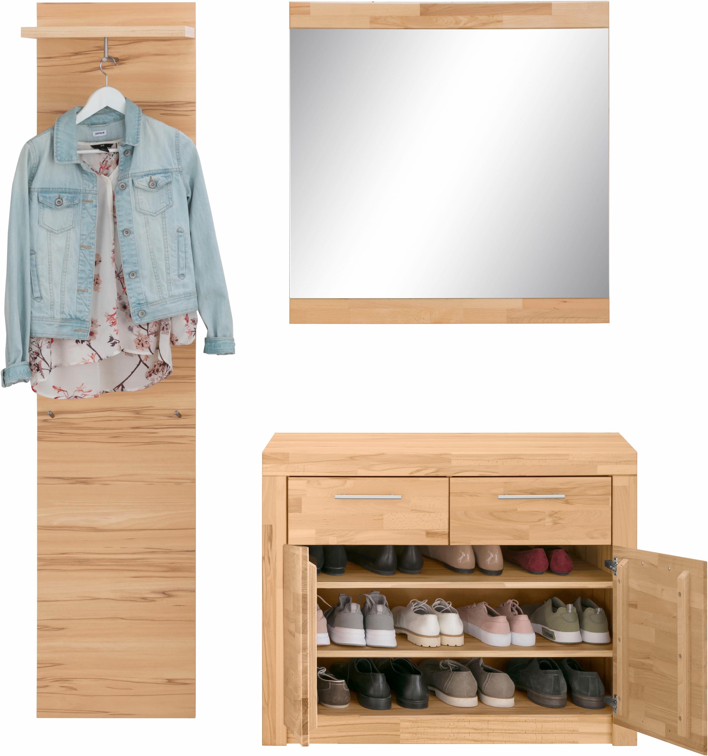 VOGL Möbelfabrik Garderoben-Set »Toronto« Set, 3 Stk. tlg.