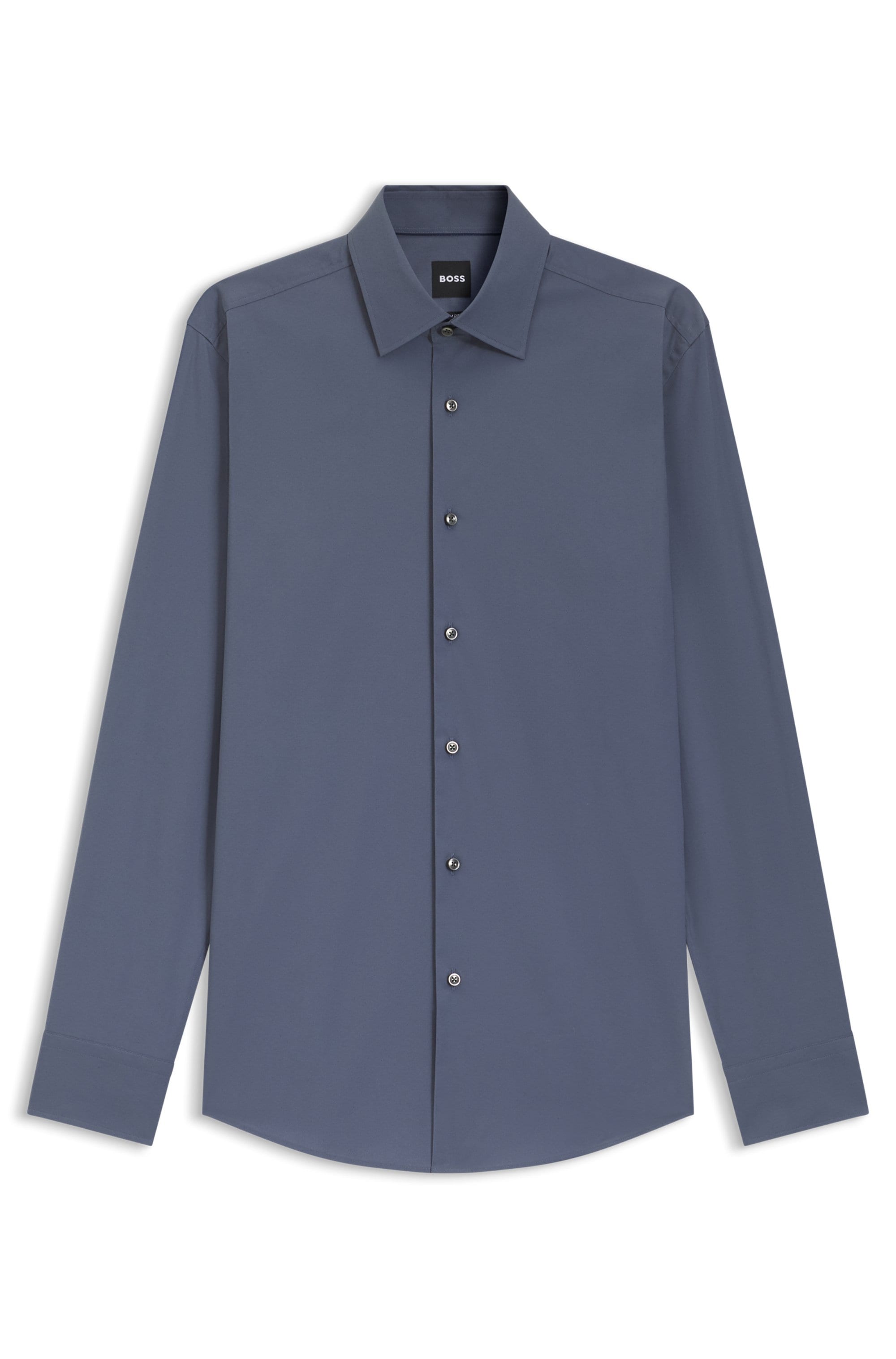 BOSS Chemise d'affaires »Hank« Kentkragen, Slim-Fit, bügelleichte Qualität