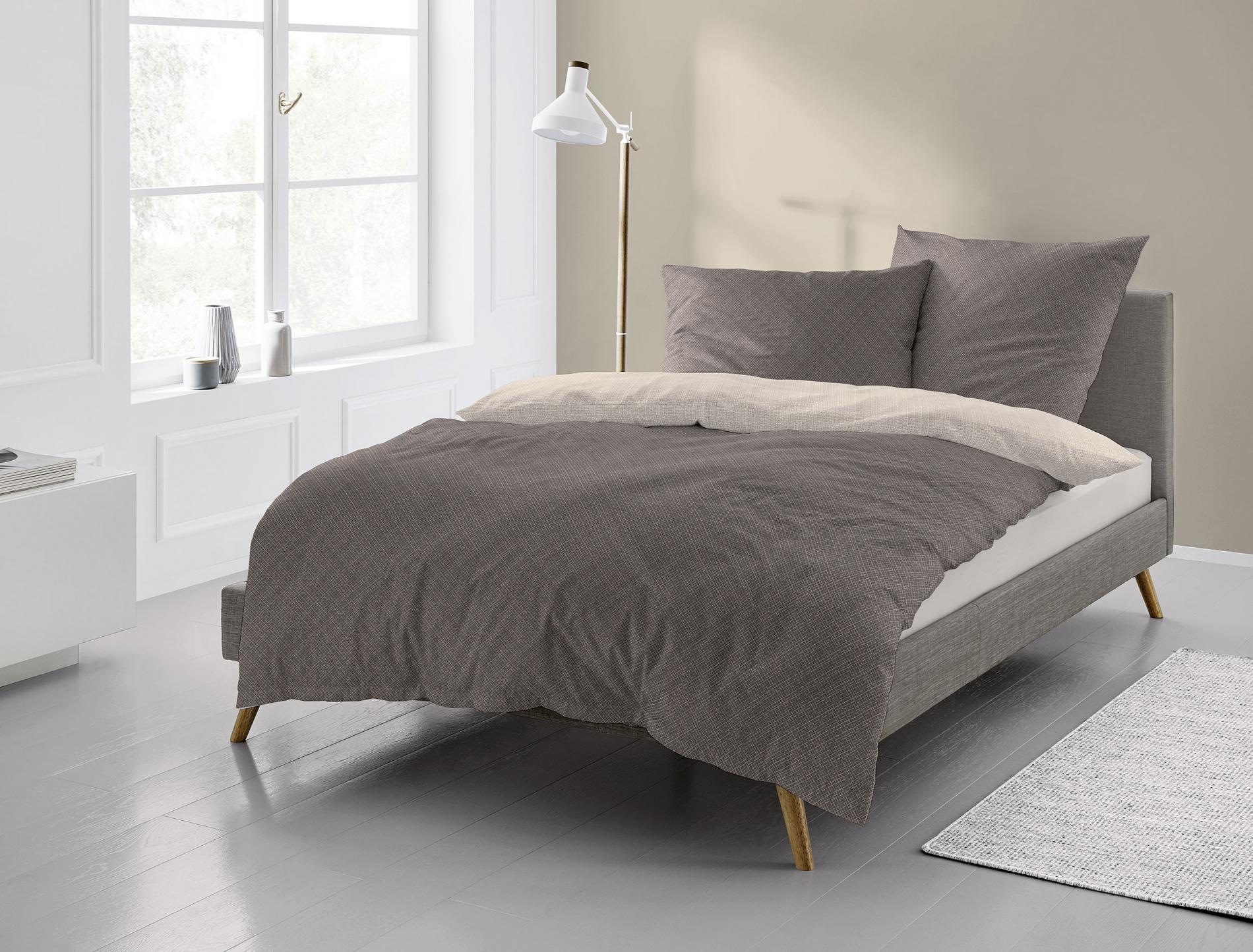 Irisette Linge de lit réversible »Alpaka-K 8414« 2 cuis chaleureux et douillet