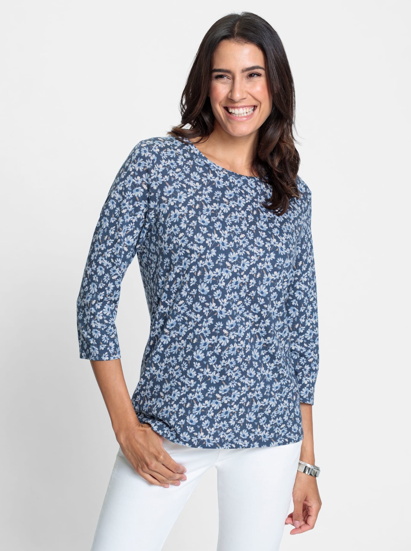 Inspirationen Print-Shirt »Rundhals-Shirt« 1 Stk.