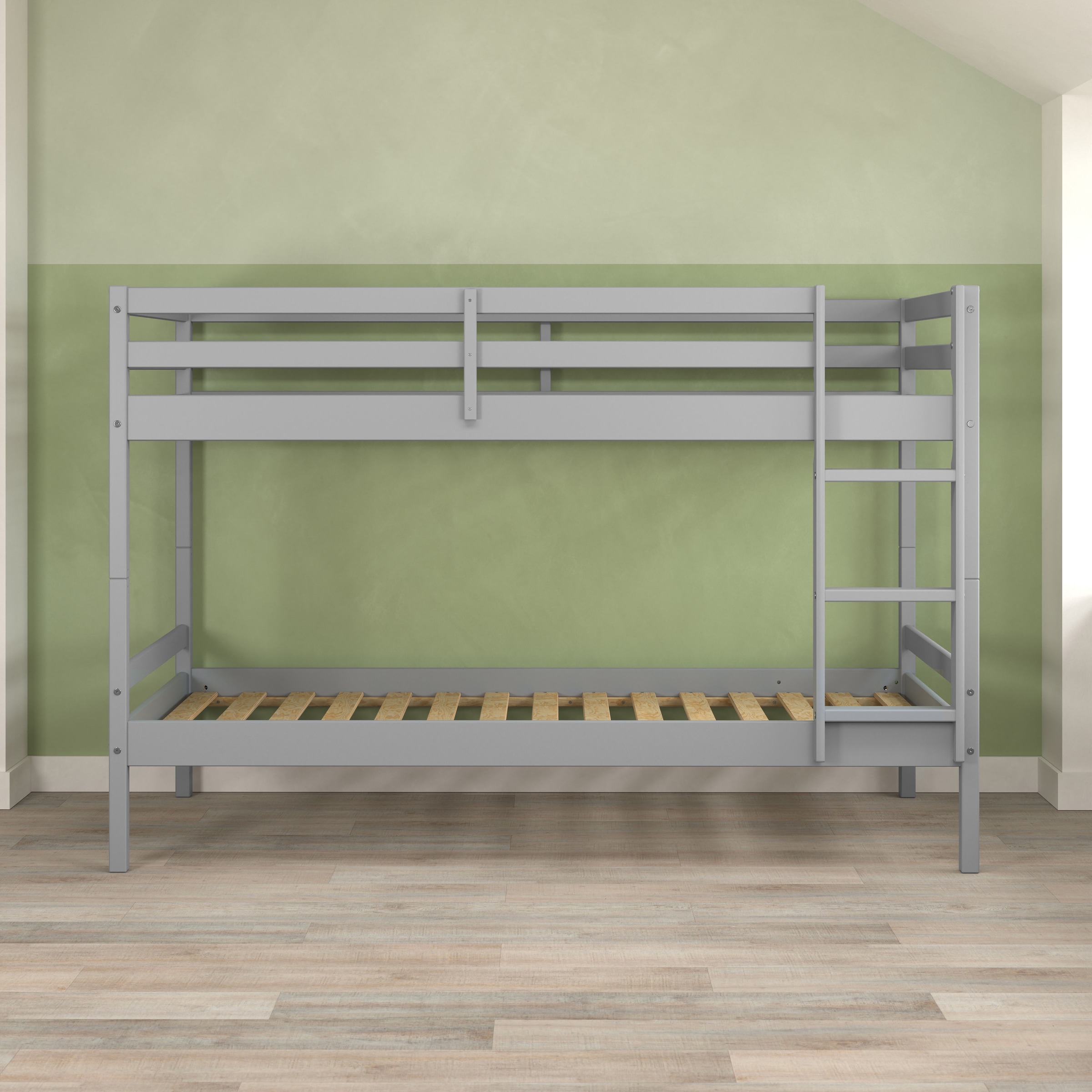 Lüttenhütt Etagenbett »Mora Bett Kinderbett Leiterbett Stockbett Holzbett Bestseller« 1 Stk. tlg. Teilbares Etagenbett aus Massivholz - (B/T/H): 100/208/140 cm Hochbett