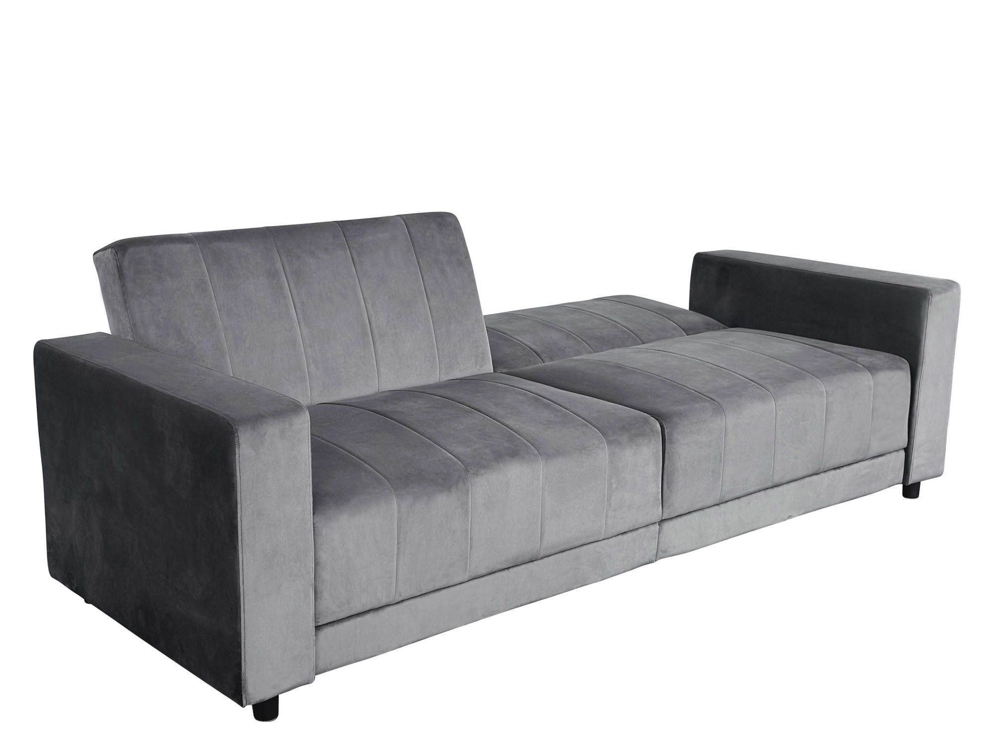 Dorel Home 3-places »Allie II Schlafsofa 225 cm« Bett-Funktion (108/190cm), Rückenlehne 2-teilig, mit Steppung