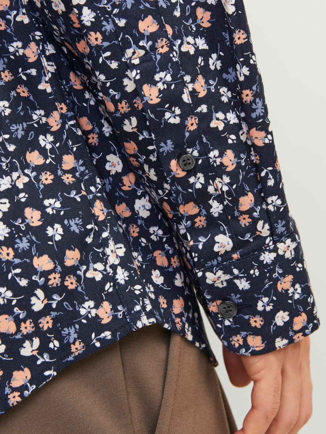 Jack & Jones Langarmhemd »JPRBLANORDIC PRINT SHIRT L/S SN«