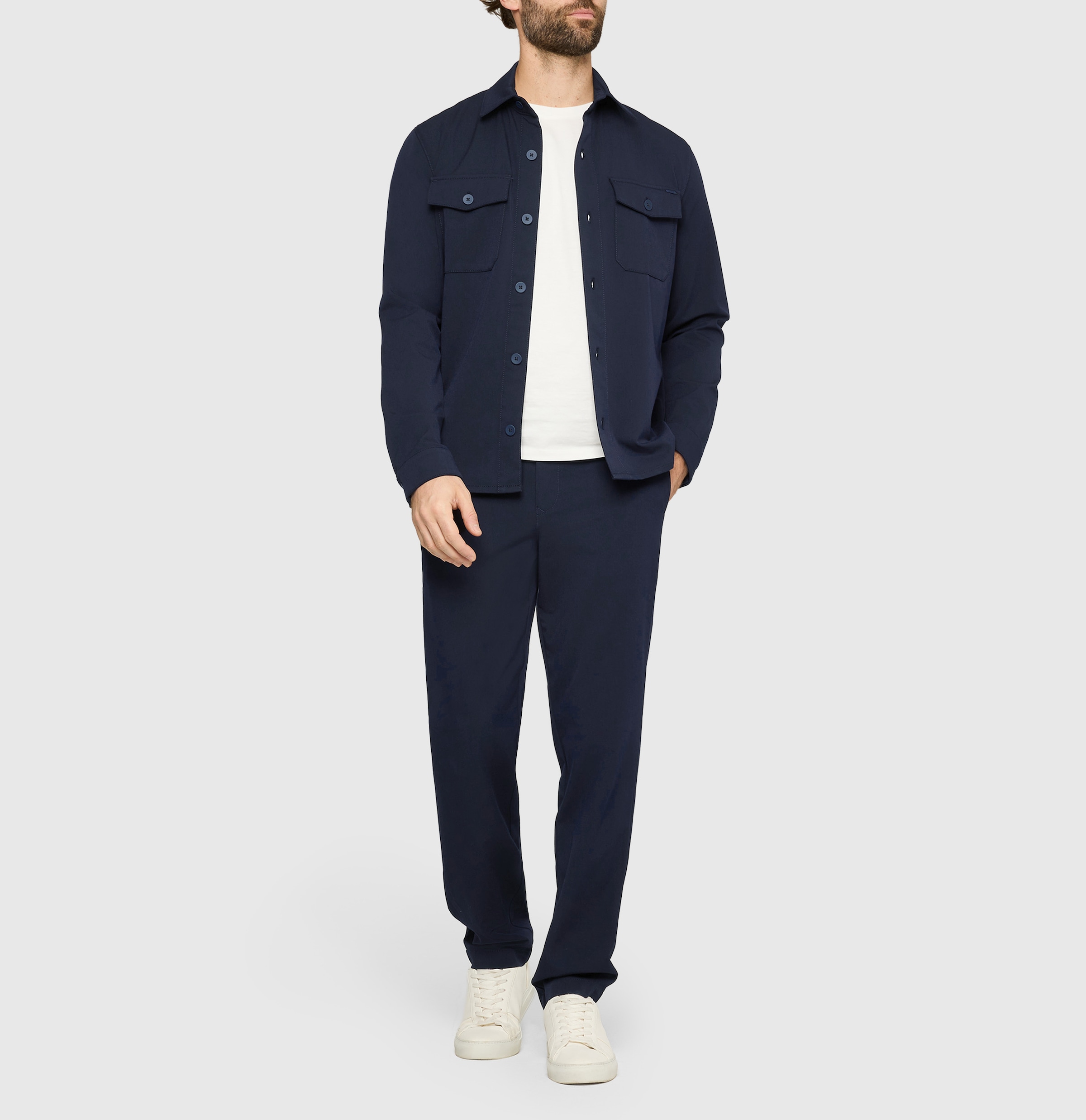 MAC Chemise d'extérieur »Overshirt« Over-Size- Look