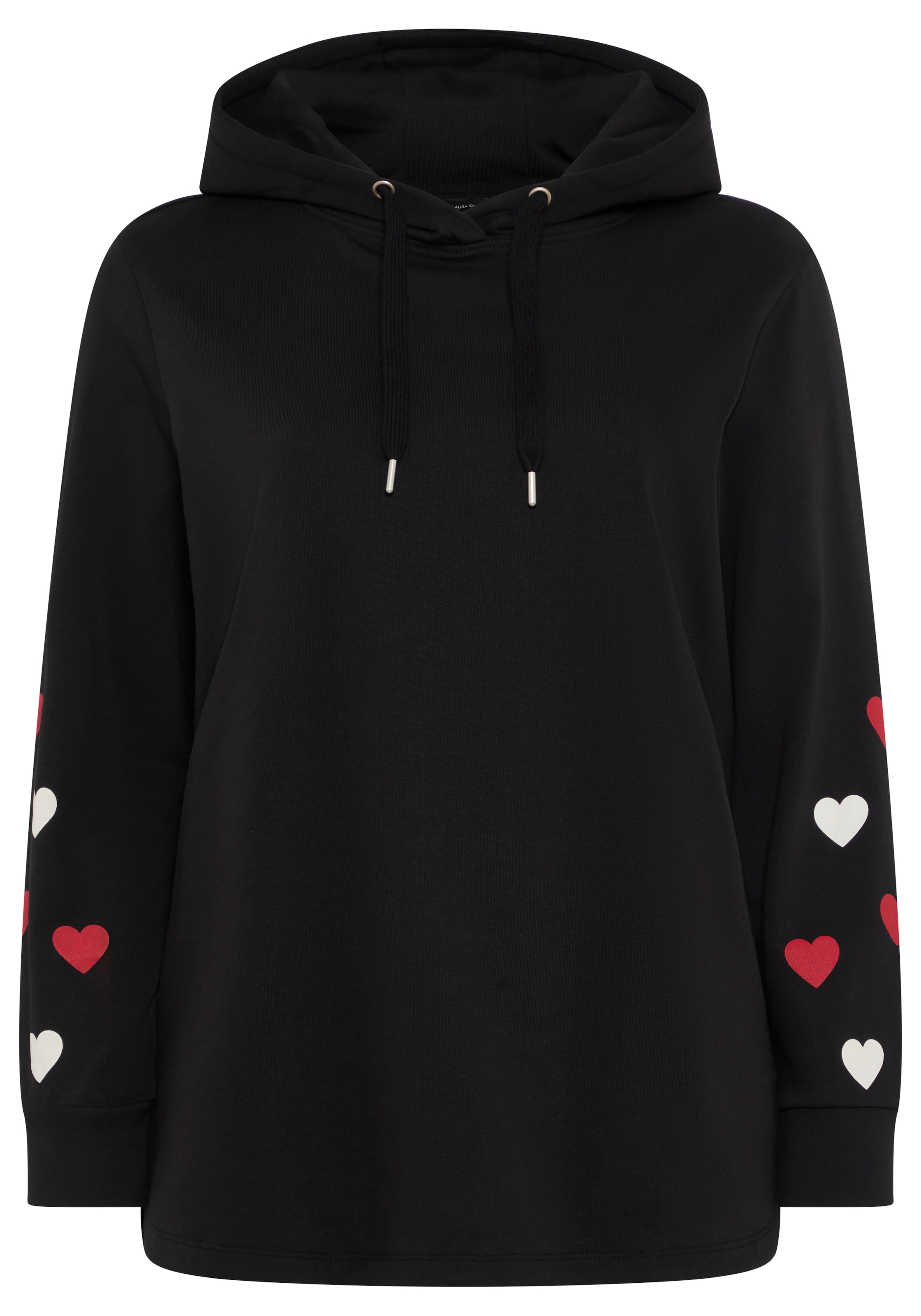 Laura Scott CURVE Sweat à capuche »Grosse Grössen«, en look oversize en coton doux
